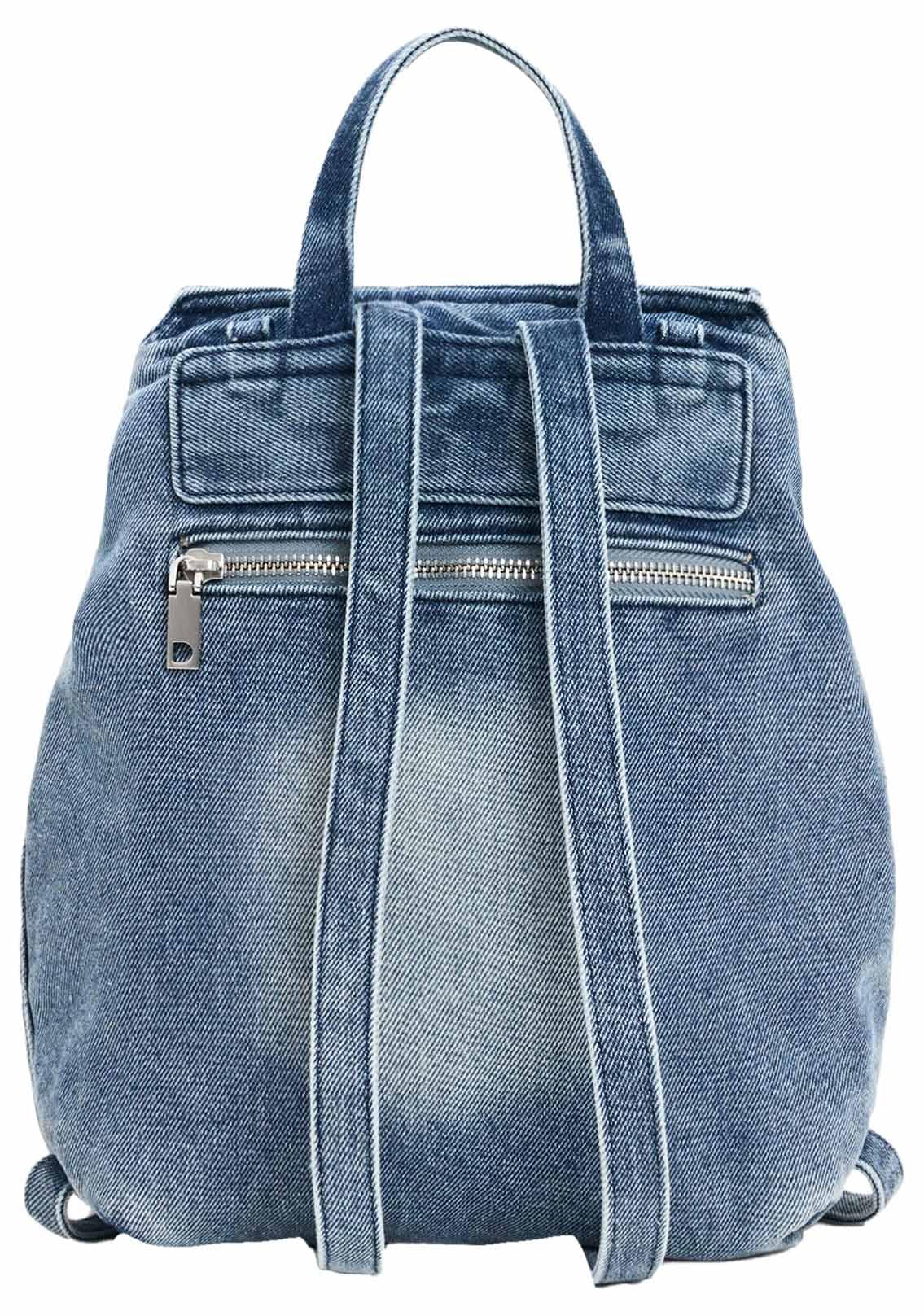 Desigual Half Logo Denim, Zaino da donna, medio