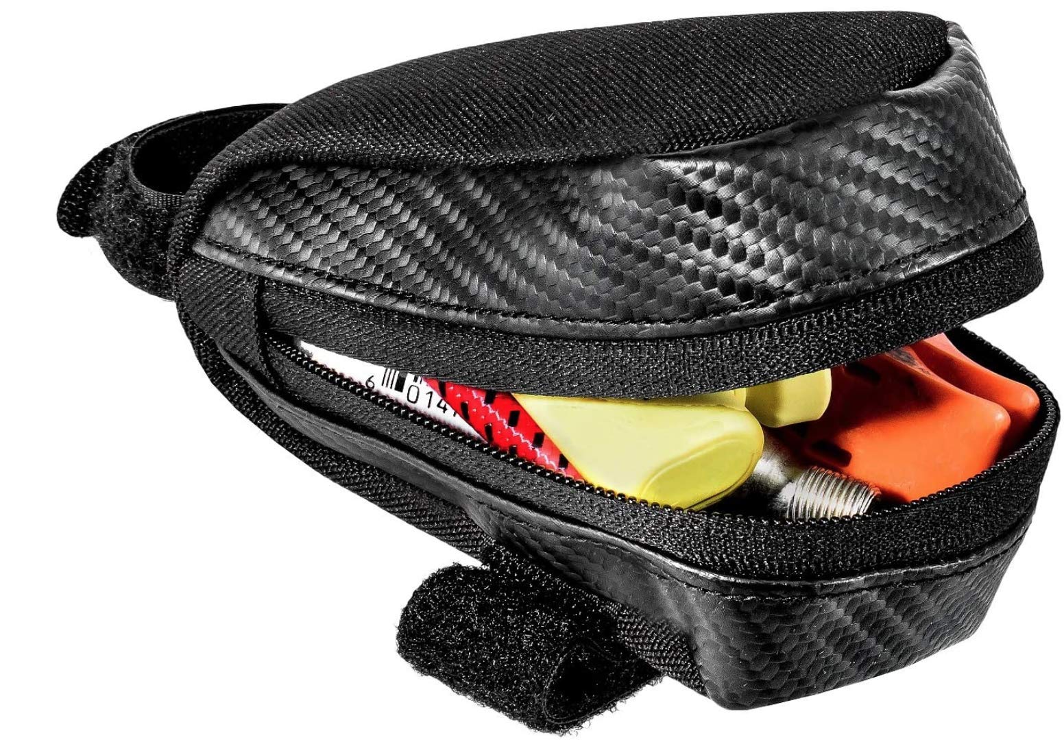 Triseven Flaschenhalter Fahrrad - Getränkehalter Fahrrad - 4 Teiliges Set mit Sattelkäfighalter, 2 Trinkflaschenkäfigen und Werkzeugtasche - Bike Cup Halter for Trinkflasche - Ohne Trinkflaschen