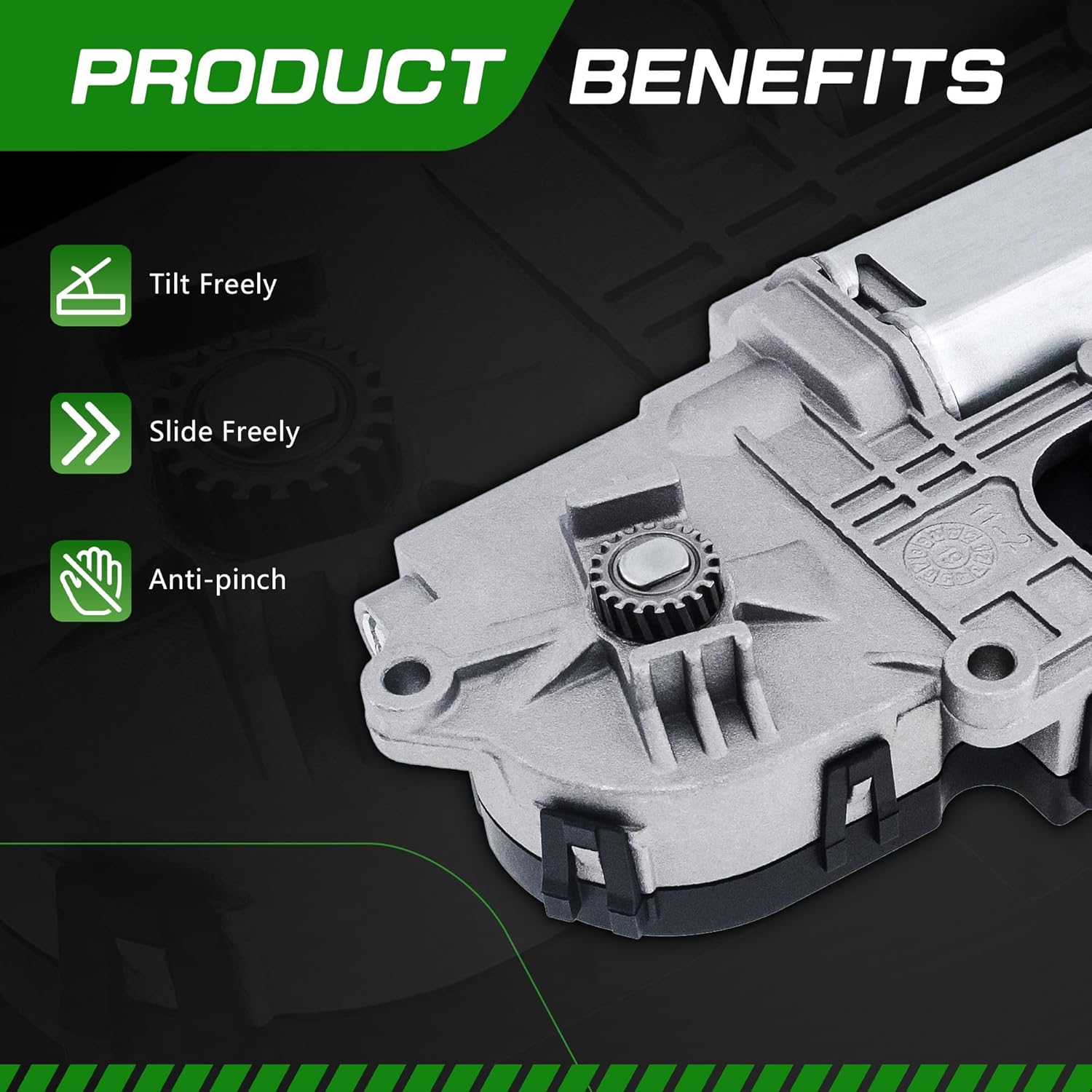 Sunroof Moon Roof Motor Compatible with Volvo XC60 Sport Utility 2010 2011 2012 2013 2014 2015 2016 2017 Replace # 30799673 31424338 31442109