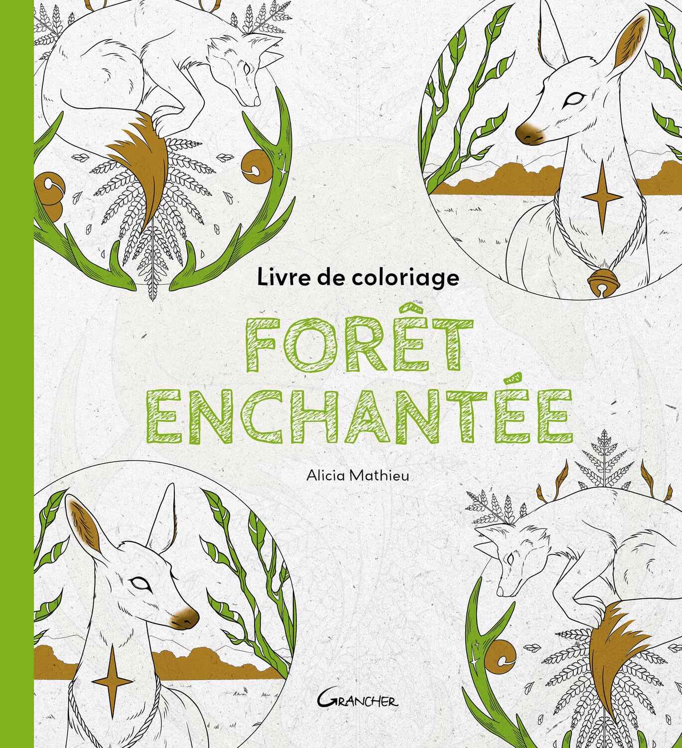 Livre de coloriage Forêt enchantée