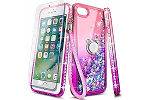 NGB iPhone Liquid Glitter Case with Screen Protector