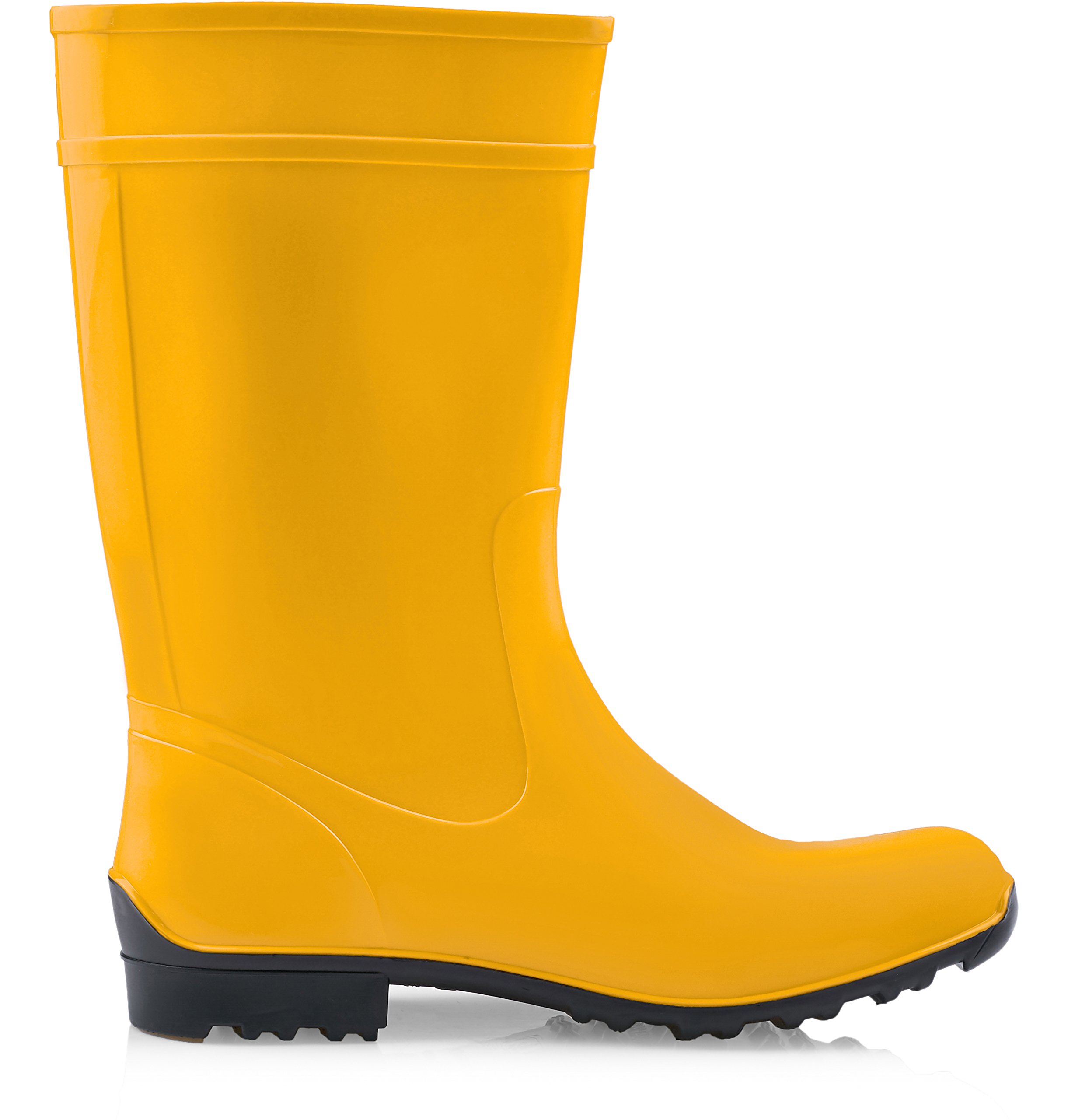 Ladeheid Stivali Pioggia Donna in PVC – Impermeabili, Robusti e Confortevoli, Stivali Gomma Alti Antiscivolo per la Pioggia, Facili da Pulire e Resistenti LA-967
