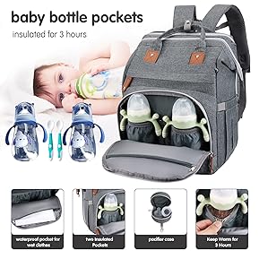 🥇 Best Travel Portable Bassinet Diaper Bag 3 81RnAHNF IL. SX289