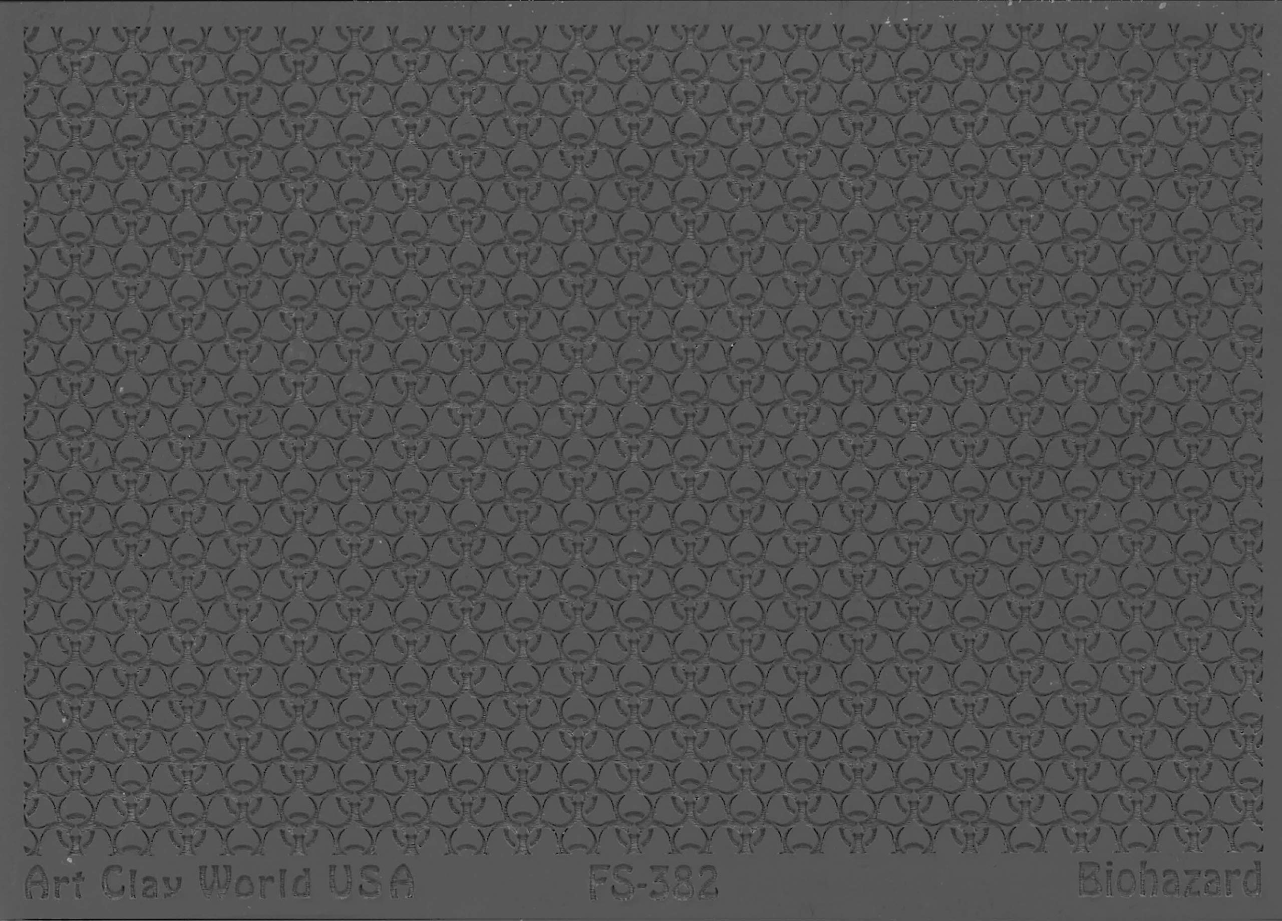 FlexiStamps Texture Sheets Biohazard Design - 1 Pc.