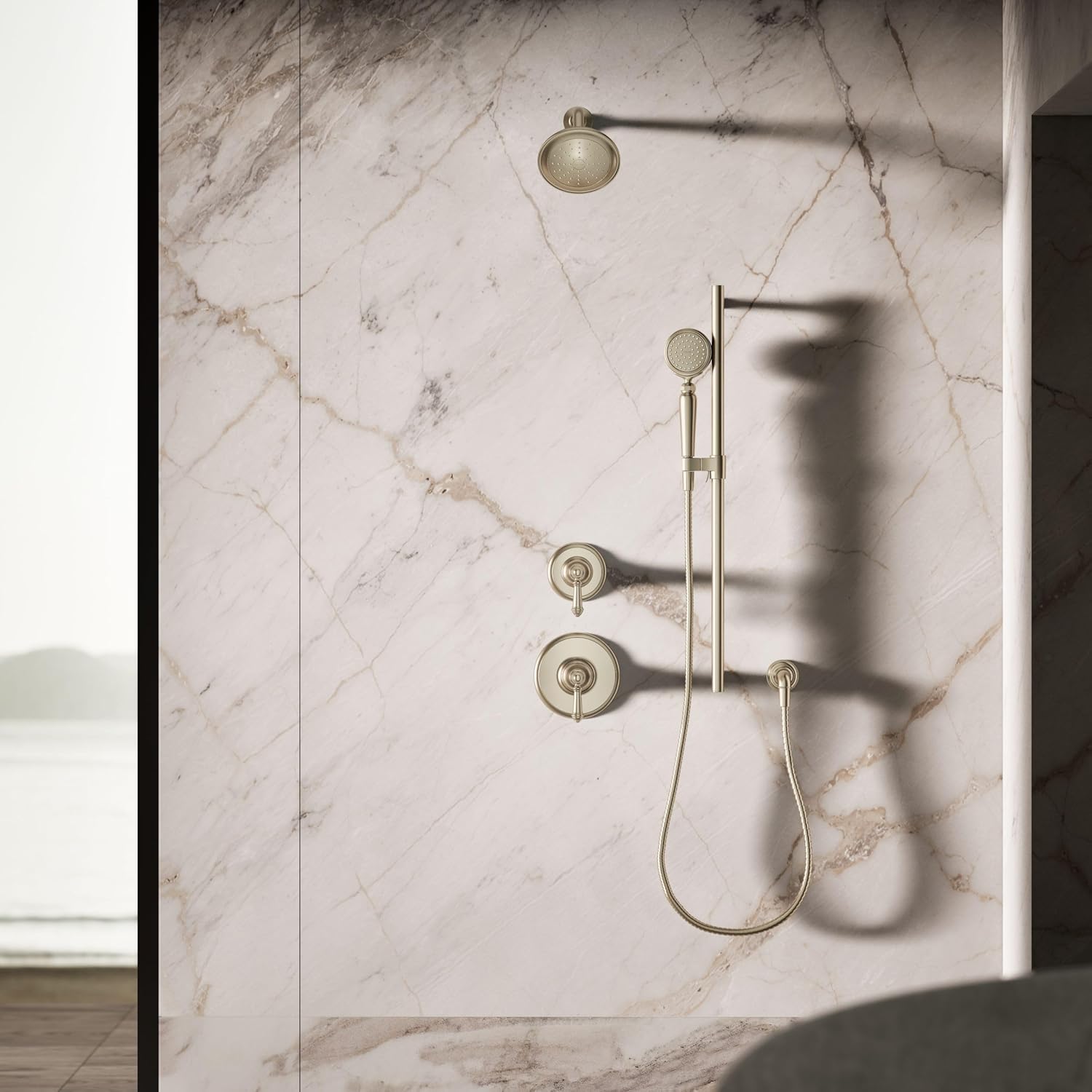 Kohler 72776-Y-BV Artifacts® Single-function handshower, 2.5 gpm, Vibrant Brushed Bronze