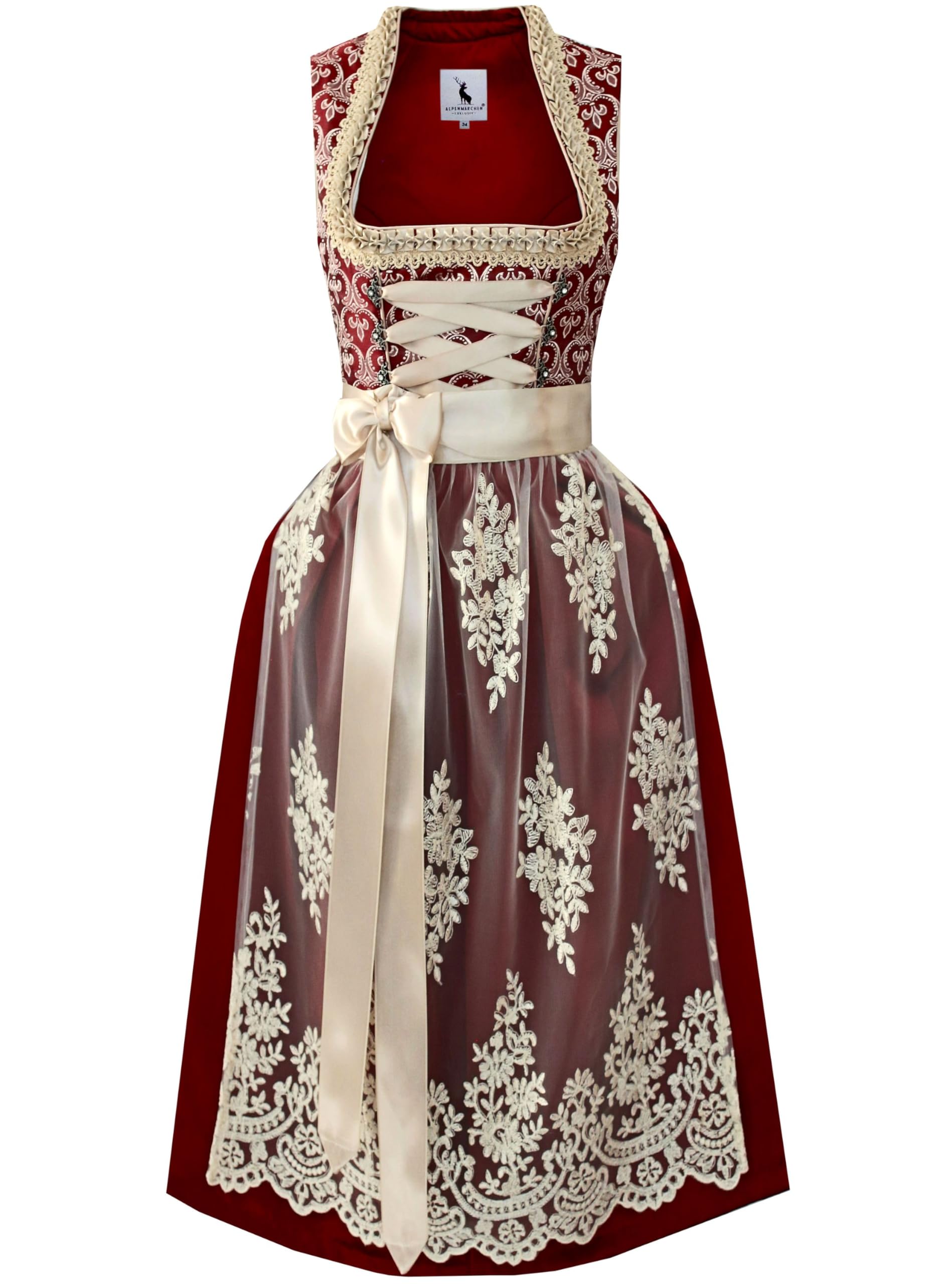 Dirndl Lydia in türkis - ALM761