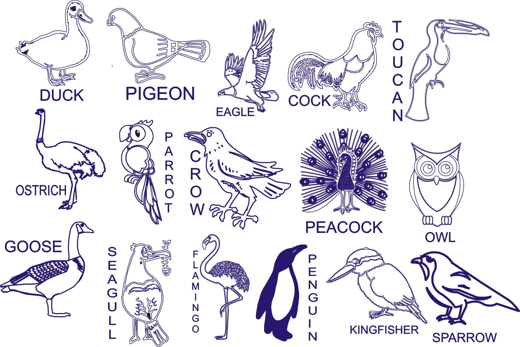 Birds Picture Rubber Stamp (16pcs) (B0BQYBNBC4) Amazon Price History, Amazon Price Tracker
