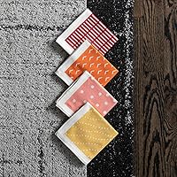 Vista 7 de Topdrawer - Pañuelo japonés, bolsillo cuadrado, 100% algodón, fabricado en Japón