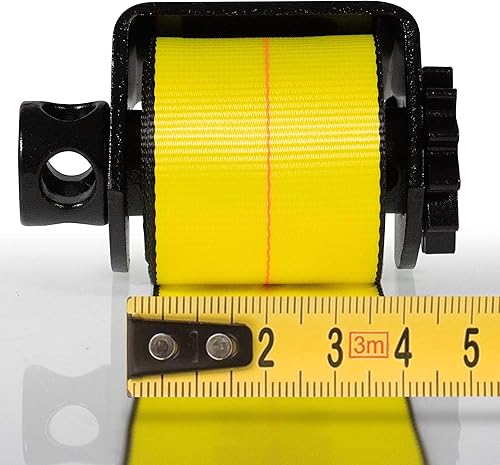 Miniatura 4 de US Cargo Control Cabrestante soldado de perfil bajo, cabrestante de acero de alta resistencia fabricado con acabado protector, aplicación segura de