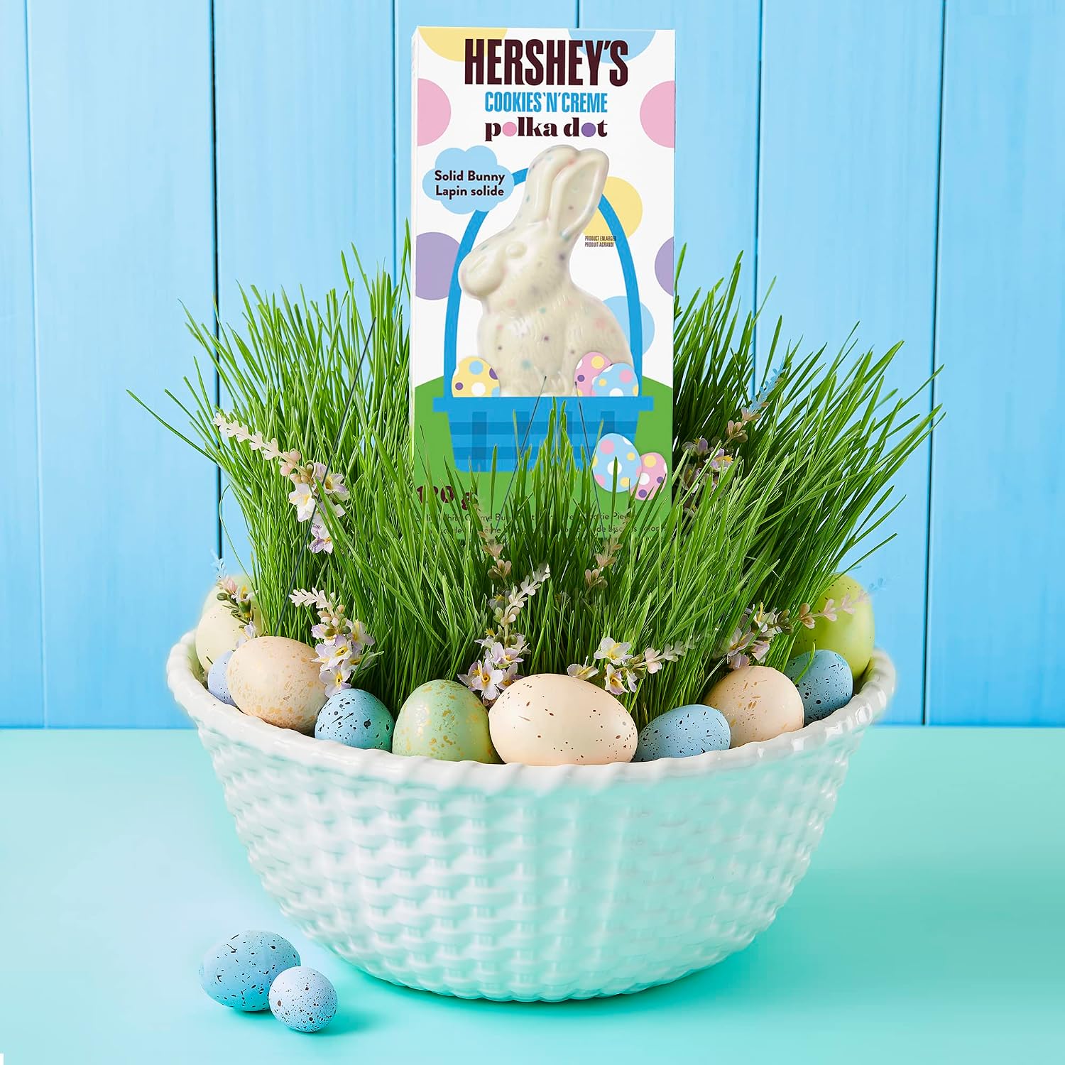 Hershey's Cookies 'n' Creme Polka Dot Solid Chocolate Bunny 120g - View 8