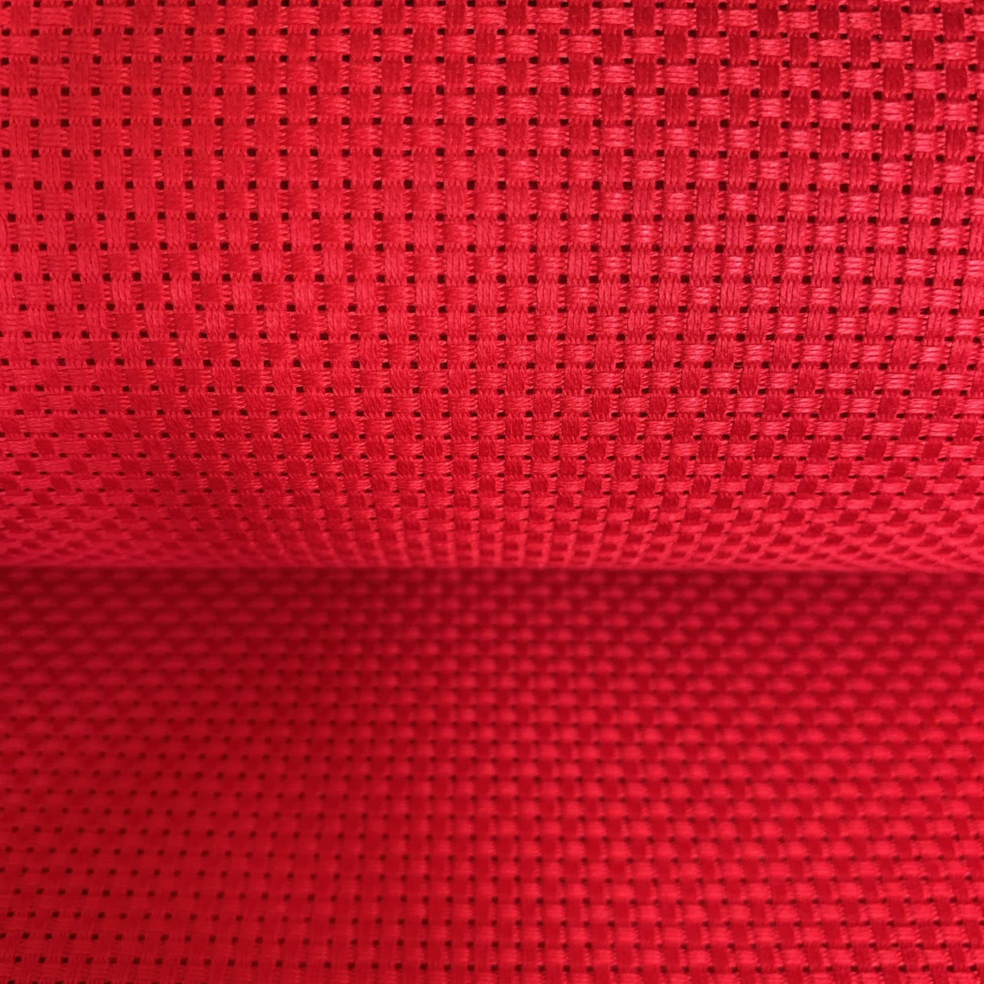 11CT Aida-Stoff-Stickerei, Kreuzstich-Stoff, Rot, 75 x 100cm