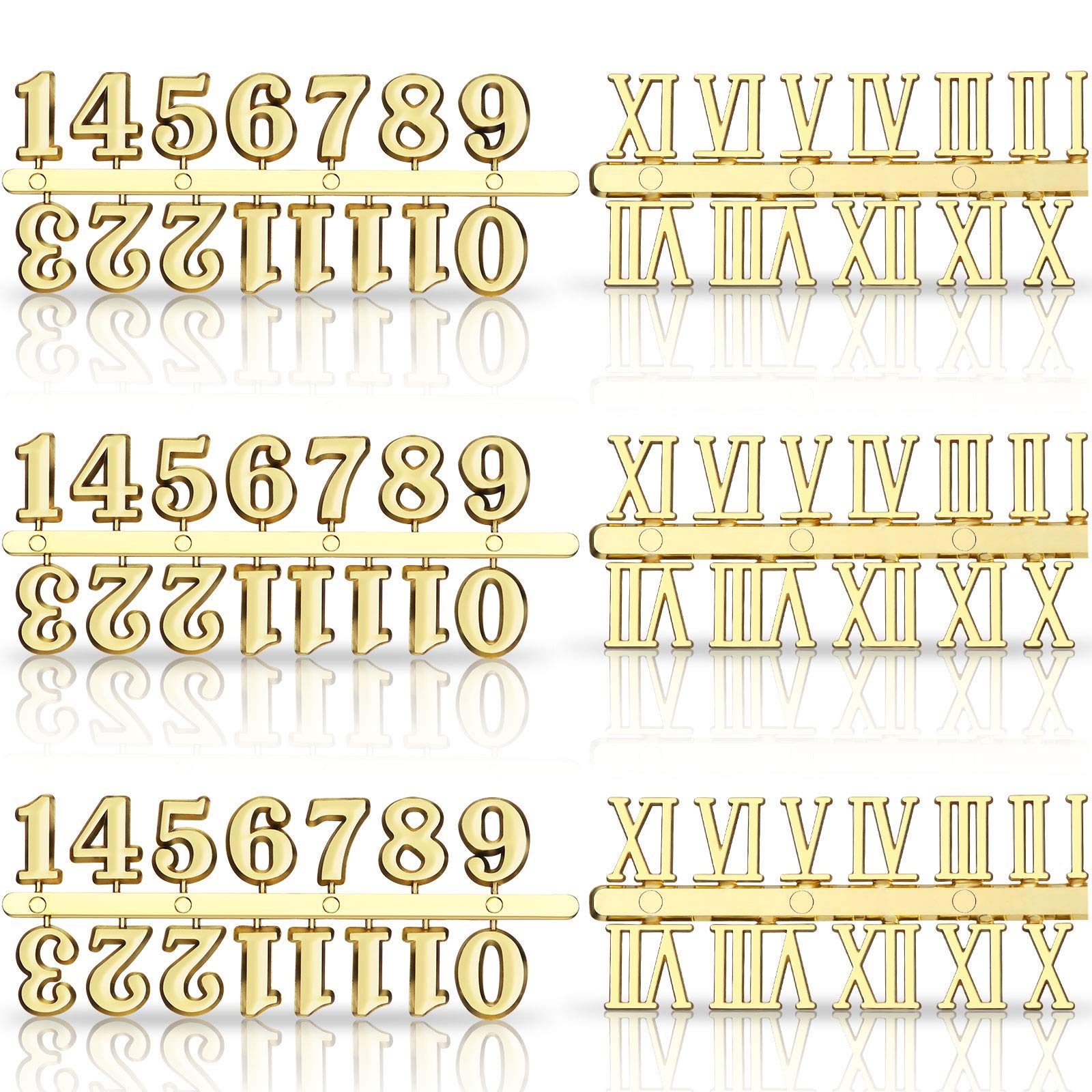 Buy YaomiaoClock Numerals Kit Including Arabic Number and Roman Number