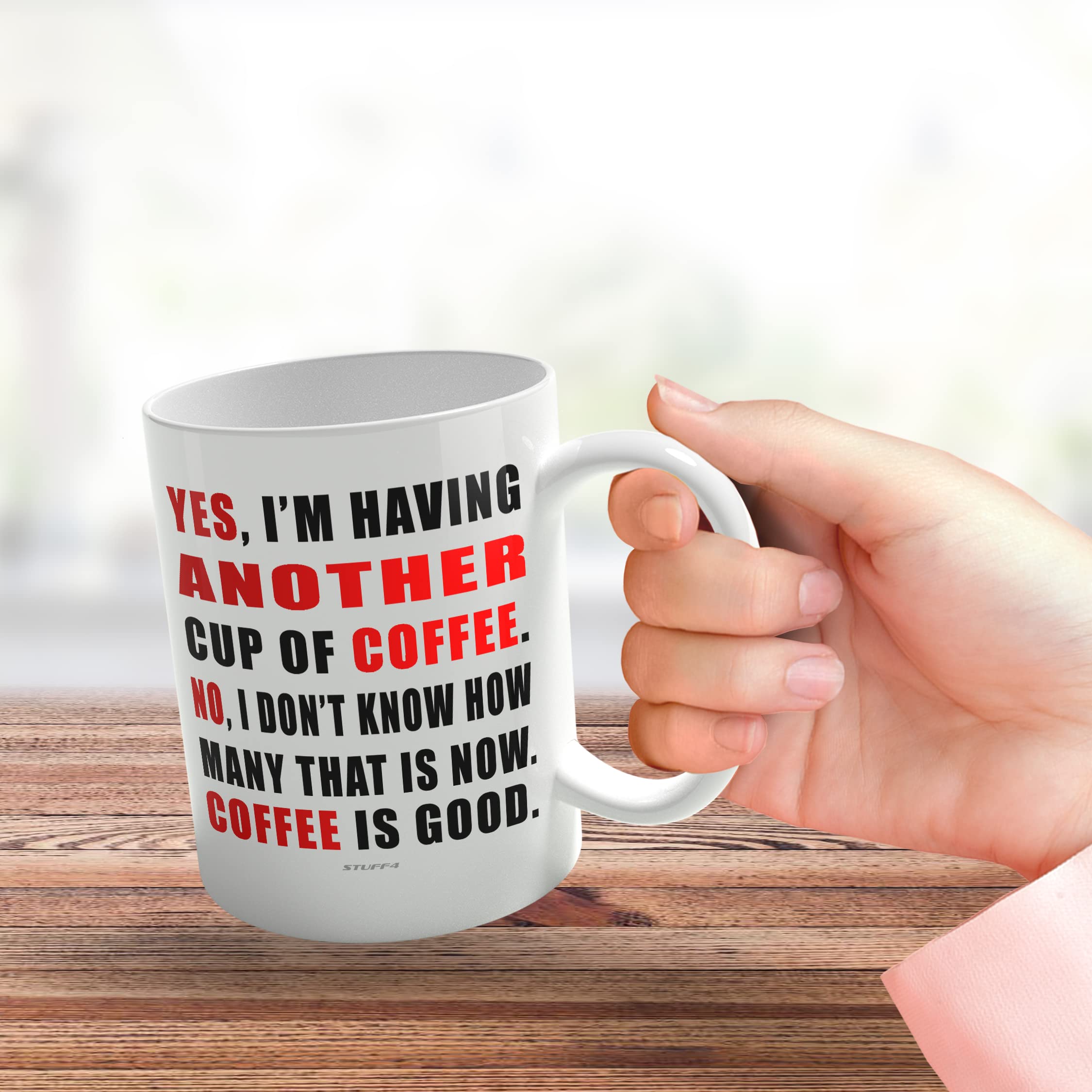 Novelty Gift Mug, Another Cup, Mug Present Gift for Wife Husband Work Colleague Brother Auntie Uncle Sister Best Friend - Image 3