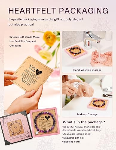 Miniatura 6 de LEJIAJINW Regalos curativos de aliento para mujeres, regalos de jubilación de agradecimiento para compañera de trabajo, profesora, jefe, mamá,