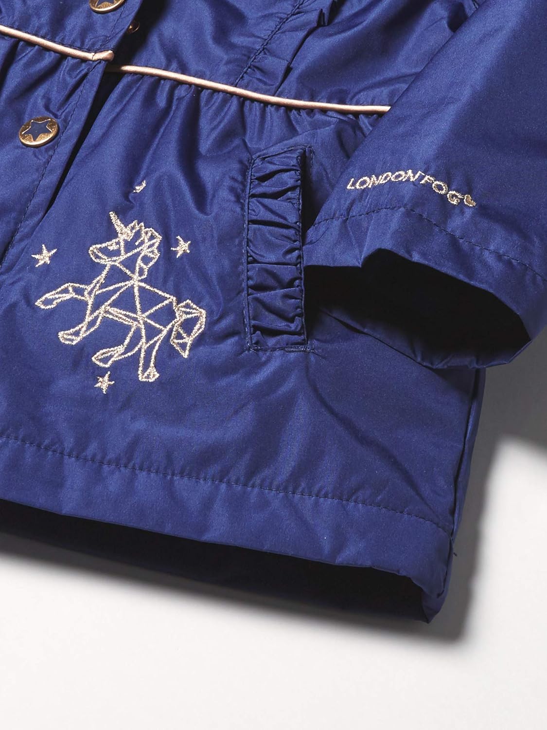 LONDON FOG baby-girls Li'l Lightweight Trench Dress Coat Jacket: Clothing