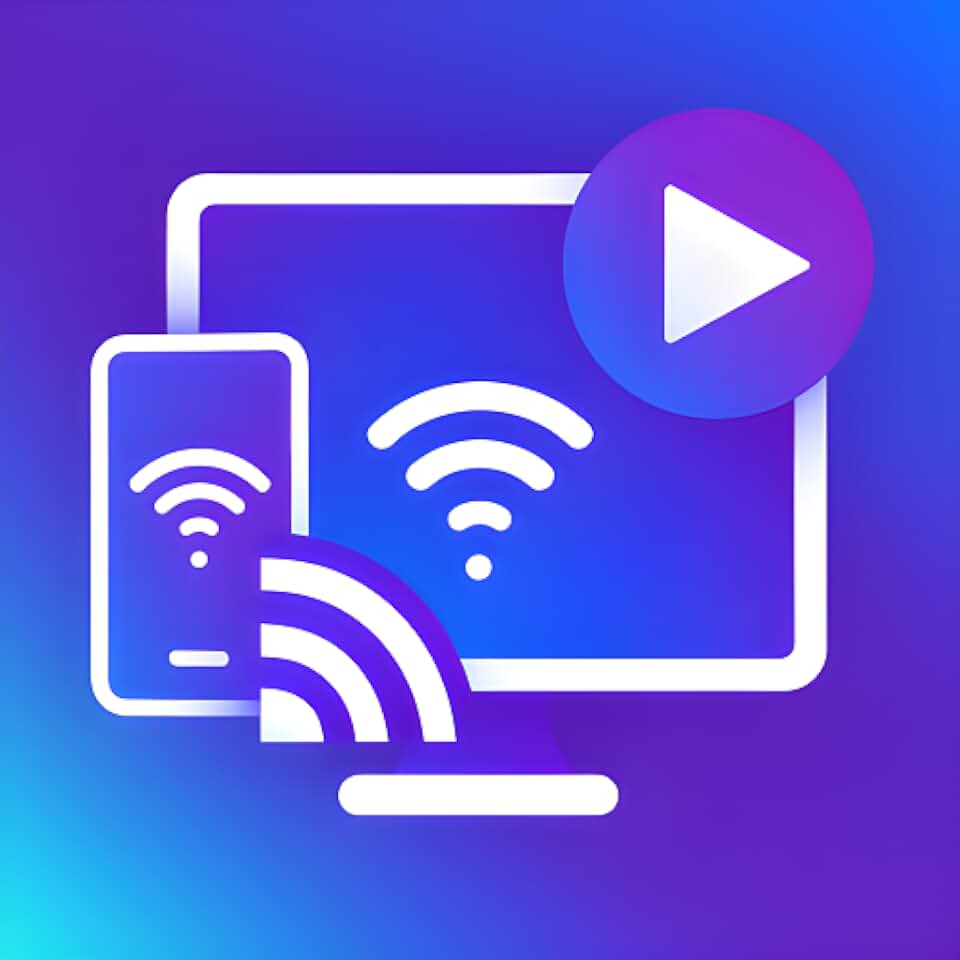 Cast to TV For Roku, Chromecast Screen Mirroring - Stream Movies Music Photos