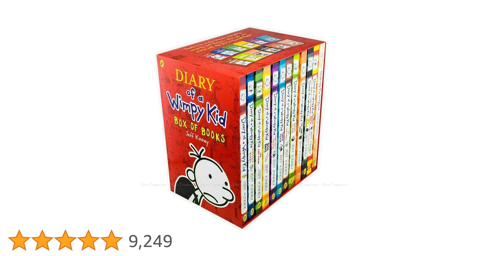 Diary of a Wimpy Kid 12 Book Collection: 9780241381229
