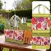 Garden Tool Set 11 Pieces Stainless Steel Garden Tools with Secateurs Garden Accessory Set with Gloves Flower Carry Bag Spray Bottle Repotting Mat - Garden Tools for Gardening