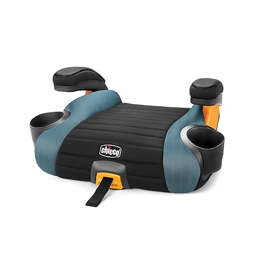 Miniatura 9 de Chicco GoFit ClearTex Plus Asiento de coche sin respaldo, Sistema de cierre, Liberación rápida del cierre, Asiento booster portátil para automóvil