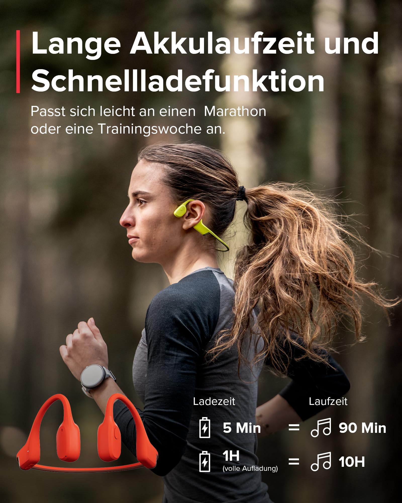 Amazon.co.jp: スント(SUUNTO) 骨伝導イヤホン SUUNTO SONIC CORAL RED