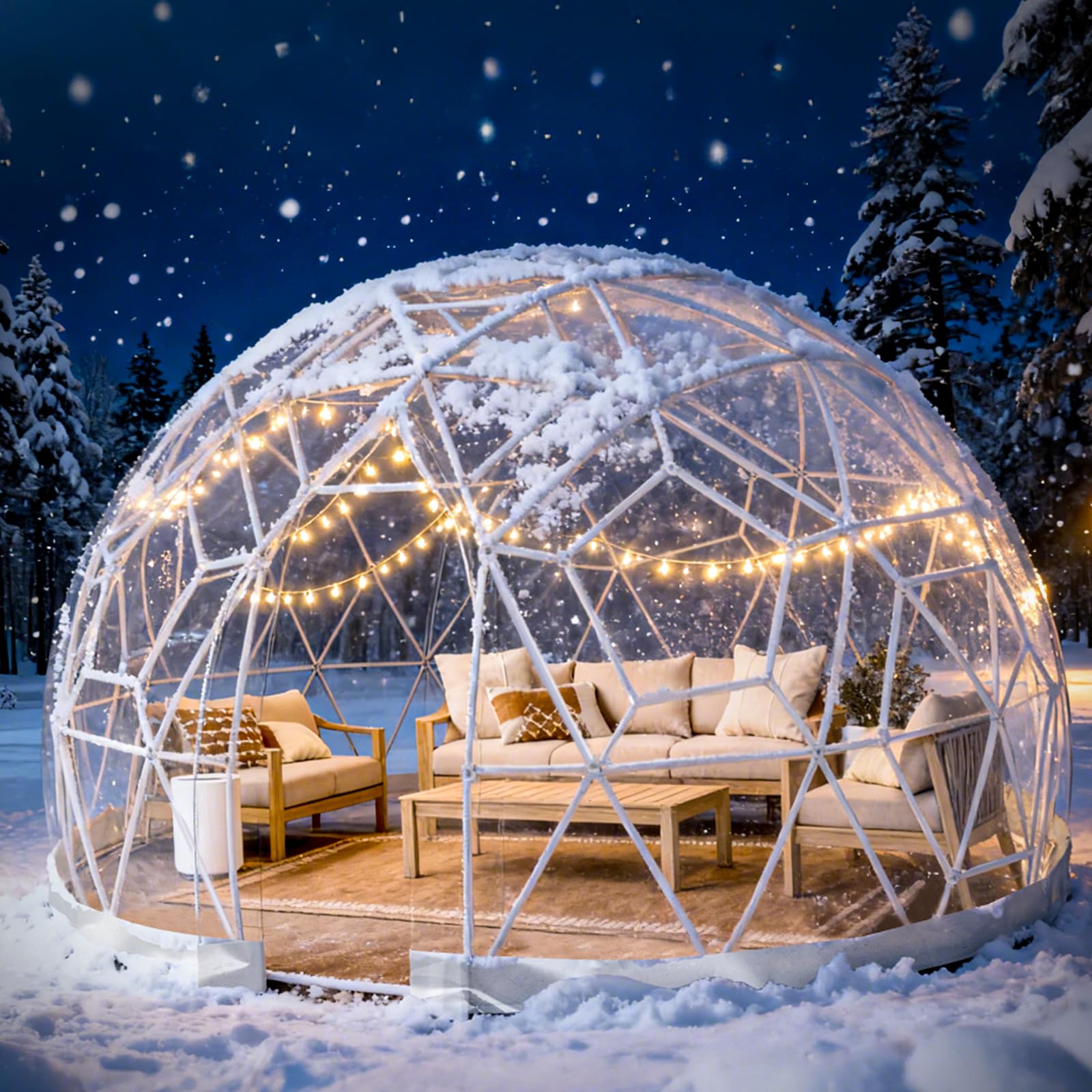 Amazon.com : Gasgo 9.6FT Garden Dome Tent, 9.5 x 5.7 ft Outdoor