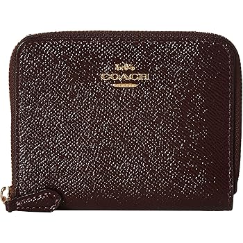 patent leather coach wallet