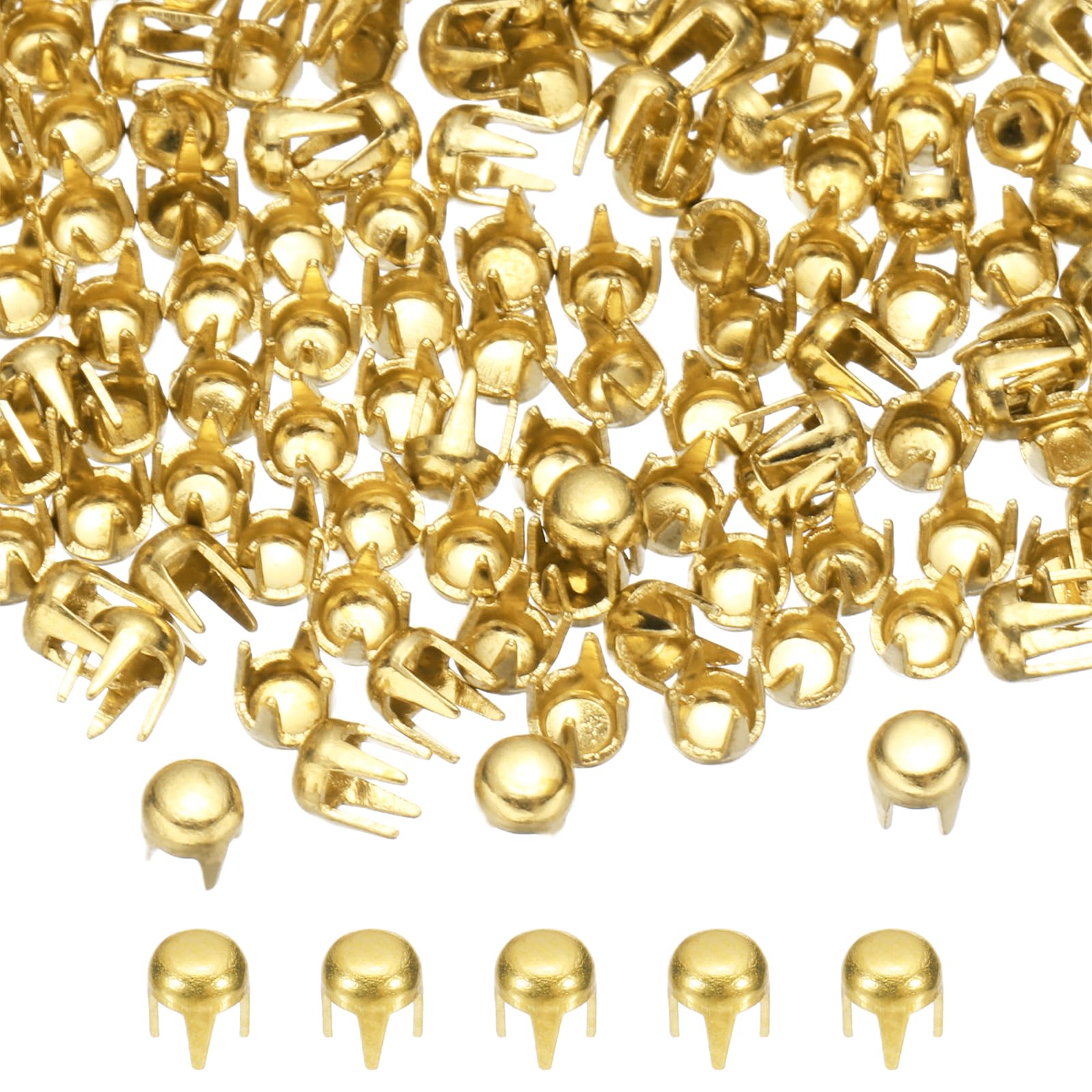 PATIKIL 2.5mm Round Dome Rivet