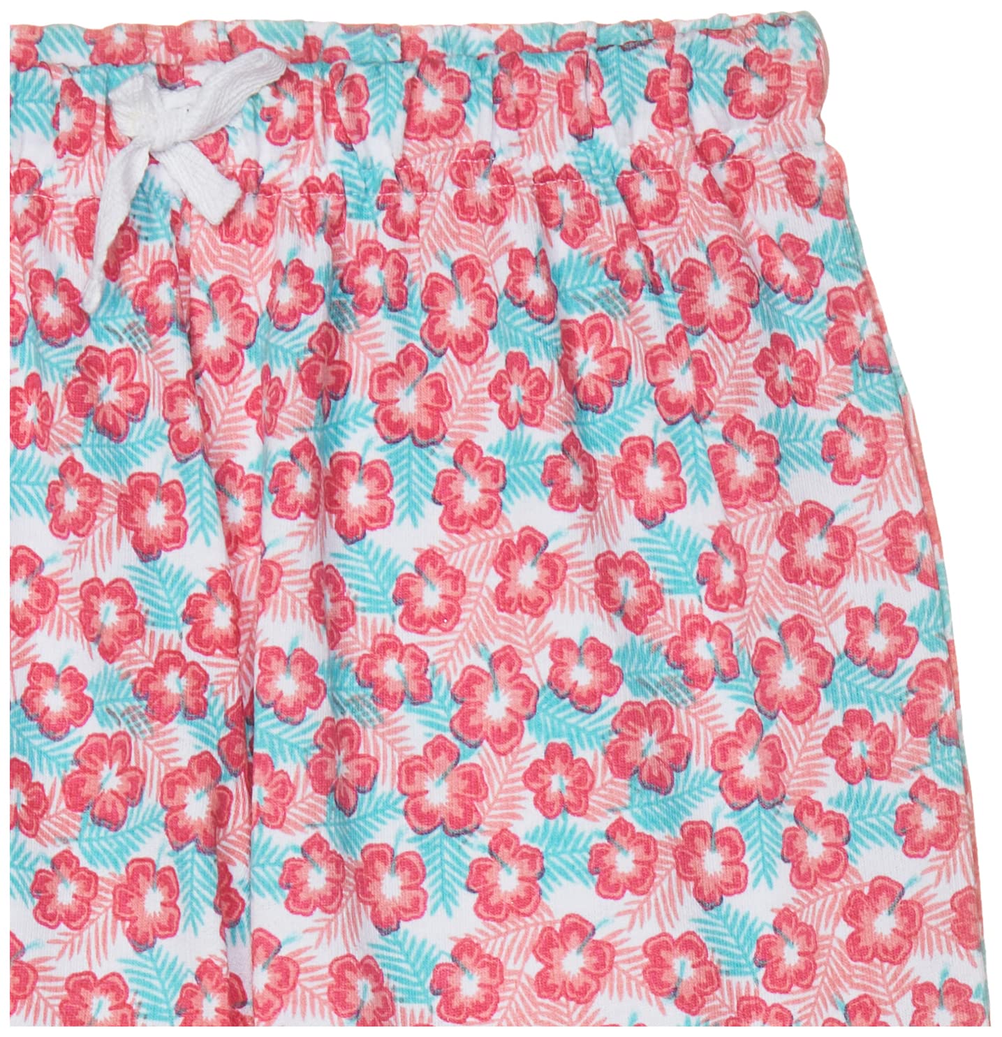 Cloth Theory Girl's Regular Fit Printed Shorts (Pack of 2) (CTSHG055_Multi 5_2-3 Years) 1