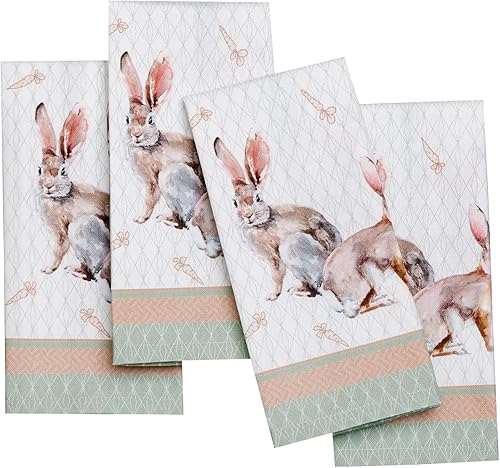 Miniatura 104 de Maison d' Hermine Juego de 4 servilletas de tela 100% algodón reutilizables para uso diario, servilletas cuadradas lavables para cenas, fiestas