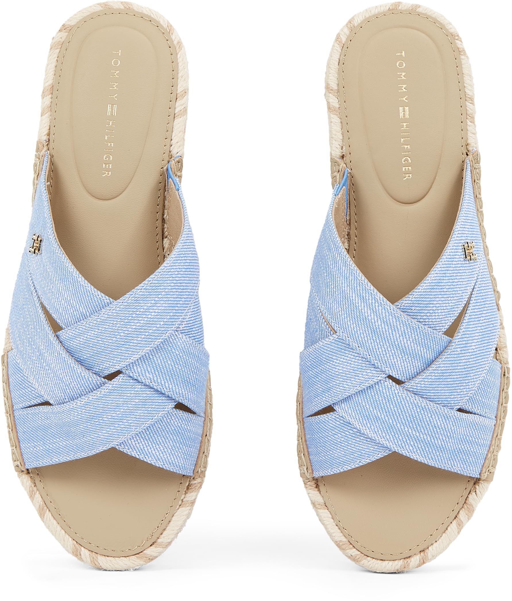 Tommy Hilfiger Donna Espadrillas Chambray Mule Sandali
