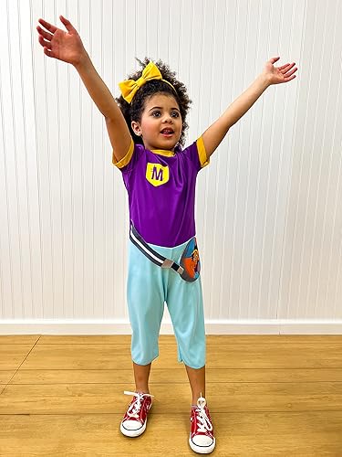 Miniatura 5 de Disfraz de Meekah para niños, disfraz oficial de personaje de Blippi