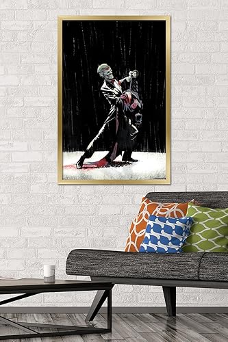 Miniatura 32 de Trends International DC Comics Joker - Póster de pared con texto en inglés "Dancing In The Dark", 34 pulgadas de largo x 22.4 W, versión premium sin