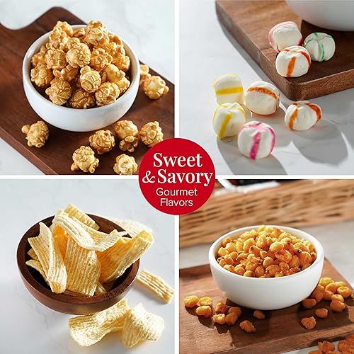 Miniatura 5 de Broadway Basketeers Cesta de regalo de aperitivos y dulces navideños – Cesta de Navidad para familias, hombres, mujeres, corporativos y amigos –