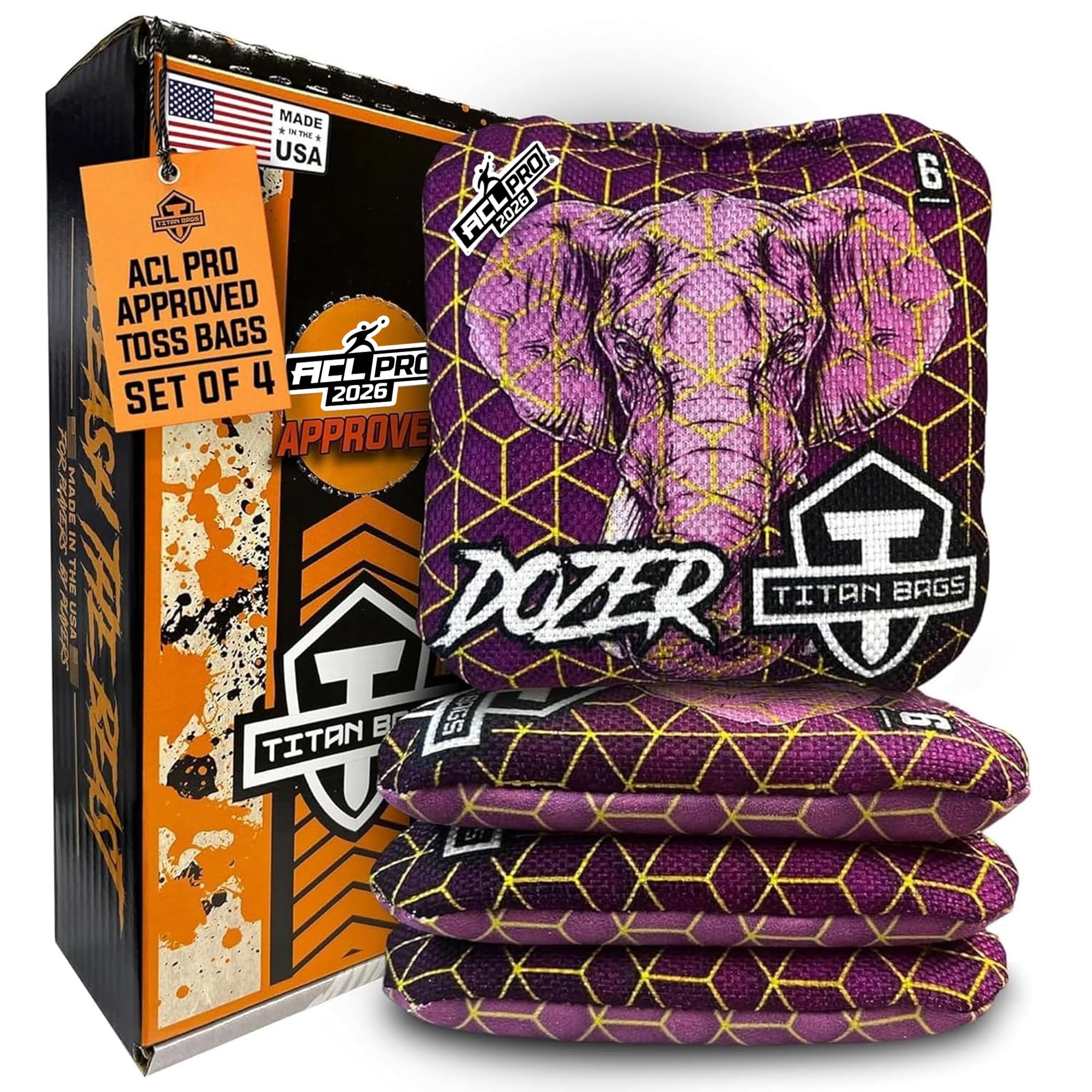 Titan Bags Dozer Cornhole Bags