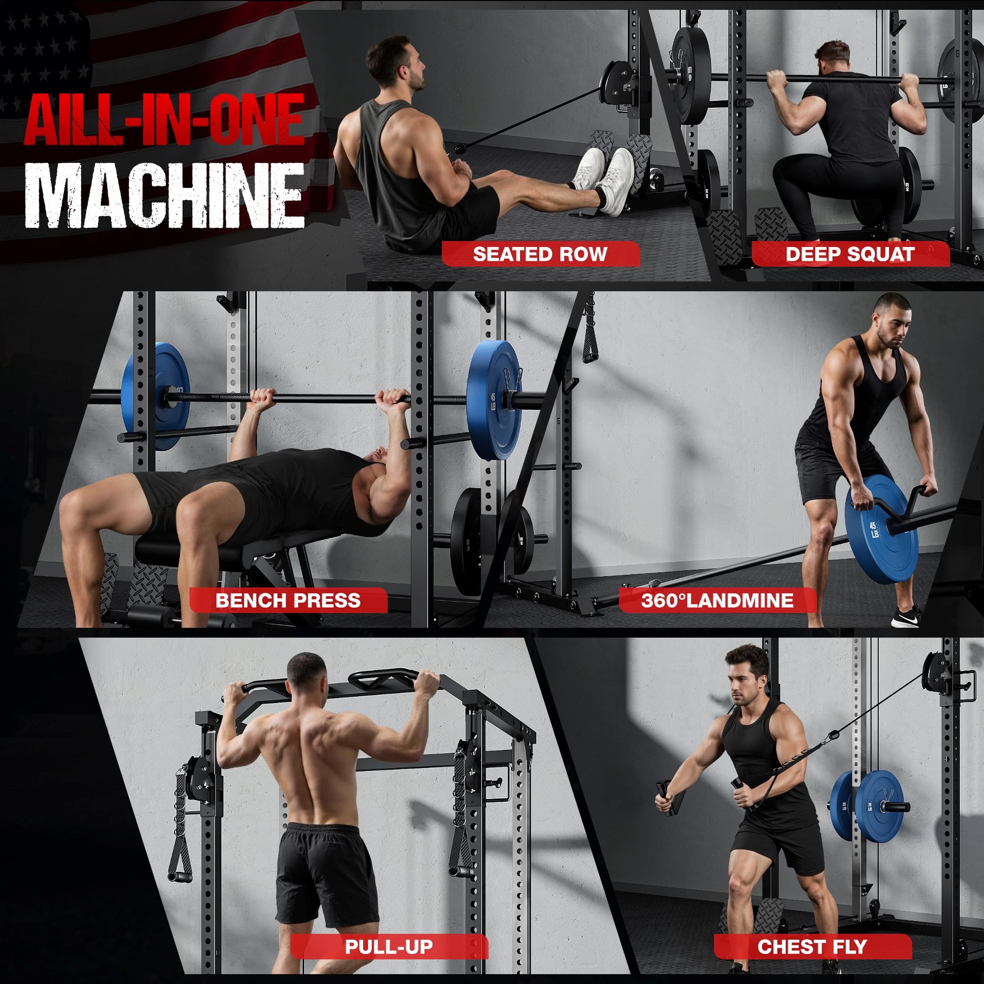 Goimu DP01 Power Cage - Full Body Training -9 Goimu DP01 Power Cage - Full Body Training -9