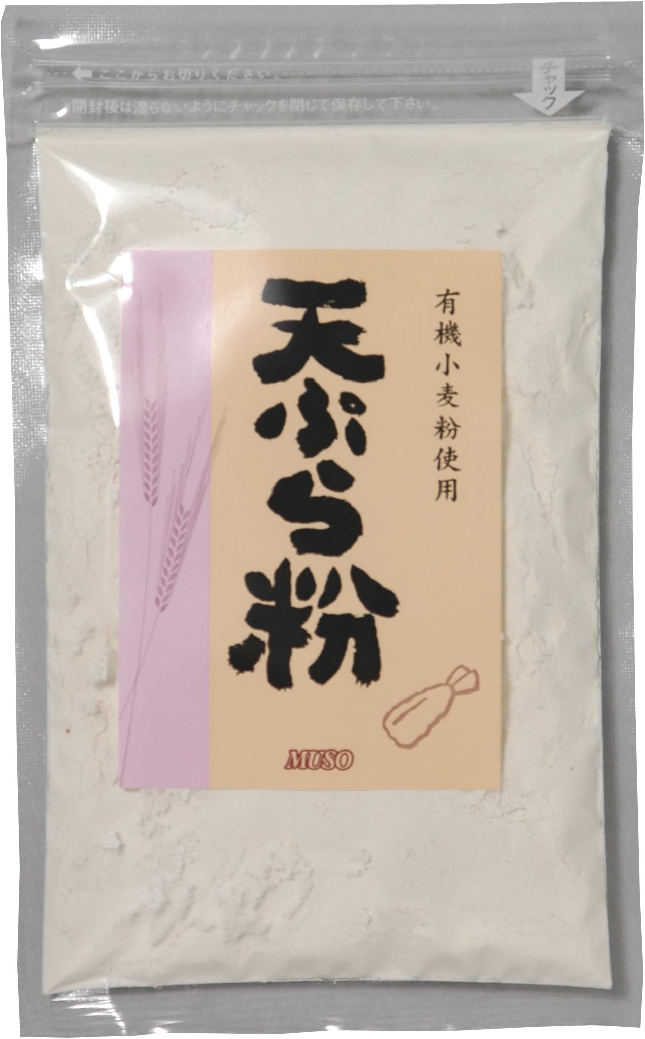 Muso organic flour use and tempura flour 150g