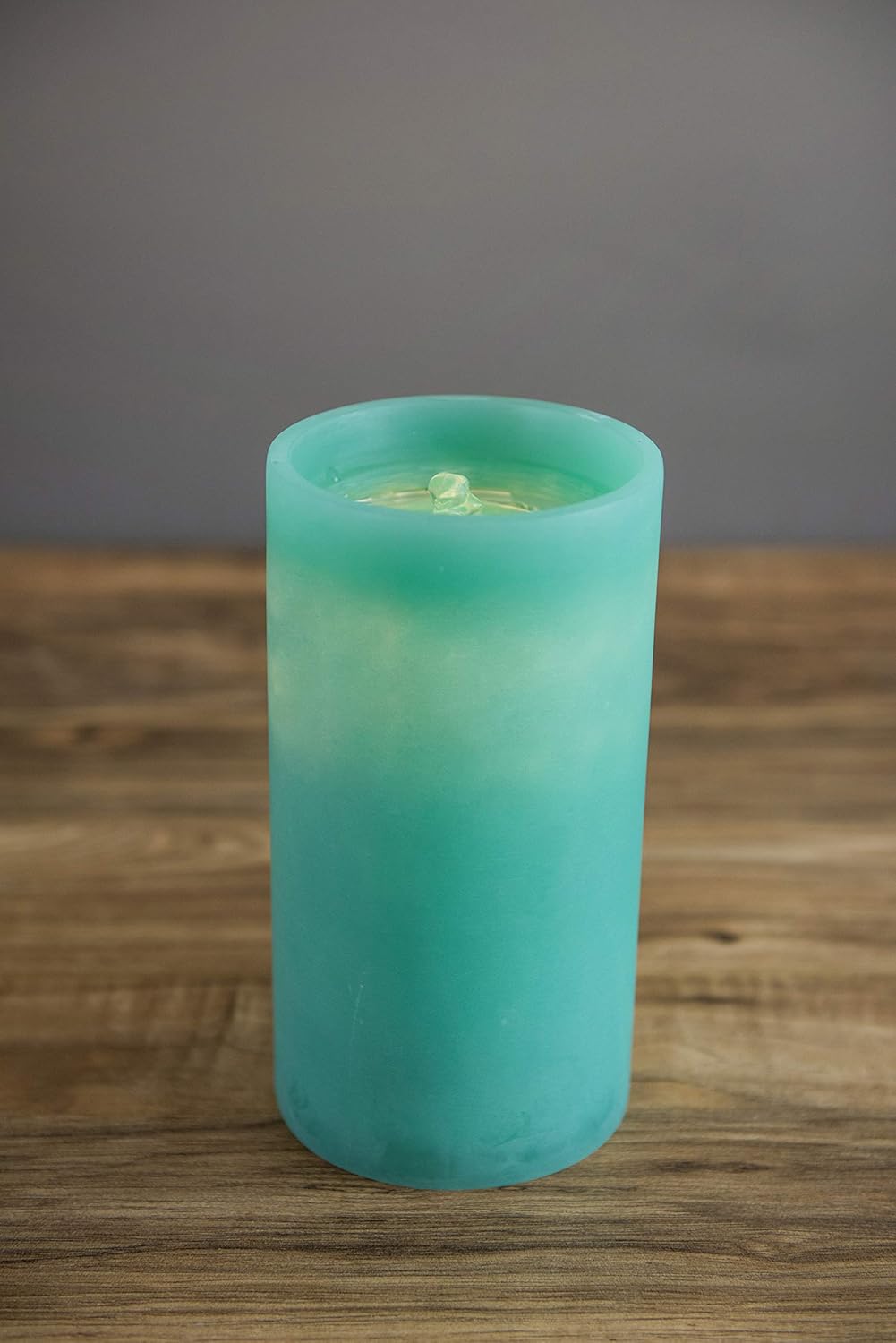 GKI Bethlehem Lighting Aquaflame Wax Flameless Candle Fountain Light Green : Tools & Home Improvement