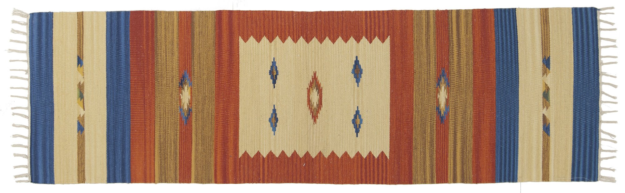 Galleria Farah1970 - 200x60 CM Kilim Autentico, Originale e Fatto a Mano Ideale Per il Corridoio , Ufficio , Seconda Casa e la Cucina ( LAVABILE IN LAVATRICE ) …