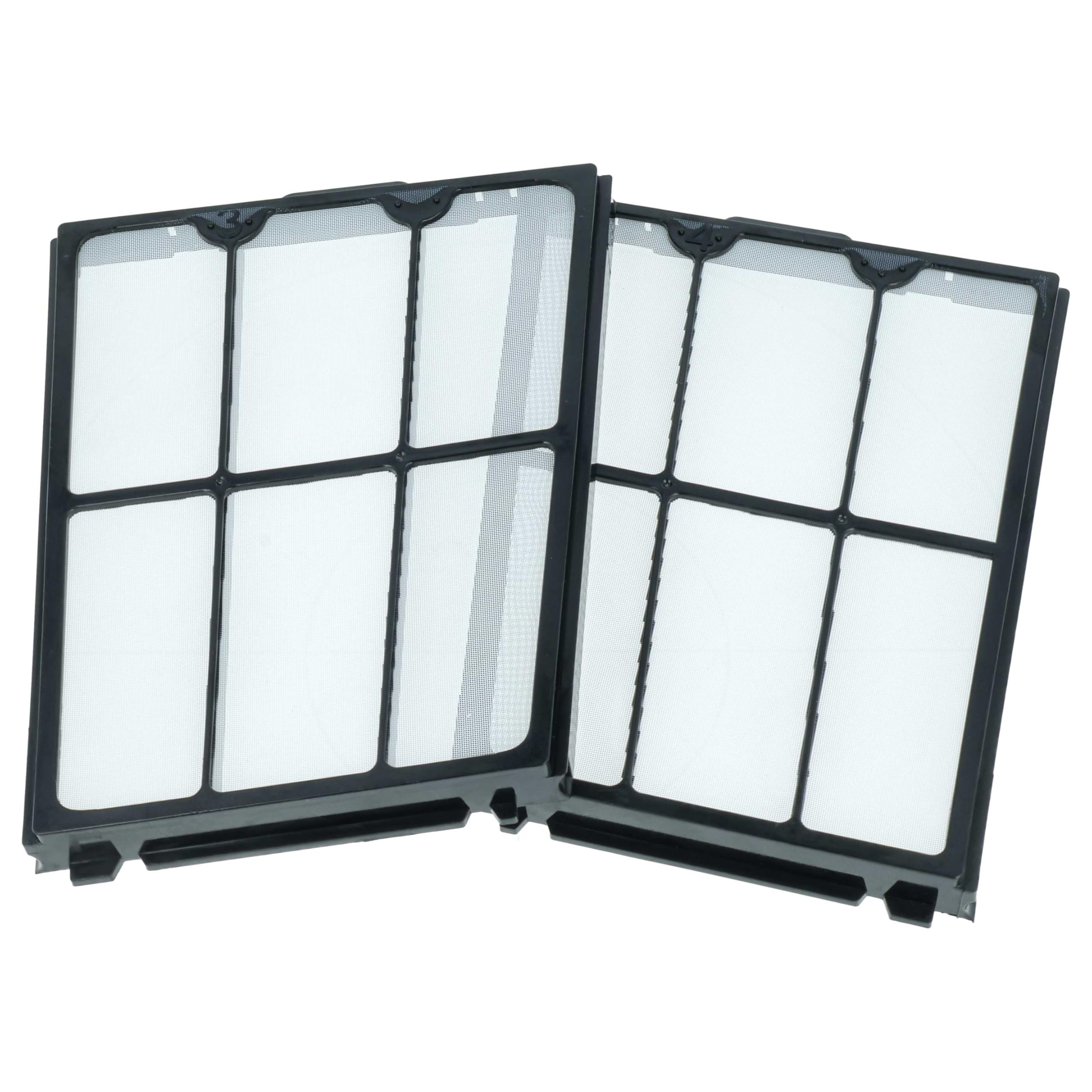 vhbw 8X Filtro per Polvere Grossolana Compatibile con Dolphin Prowler 930W aspiratore Piscina - Filtro Grossolano, 22 x 19,7 x 7,5 cm