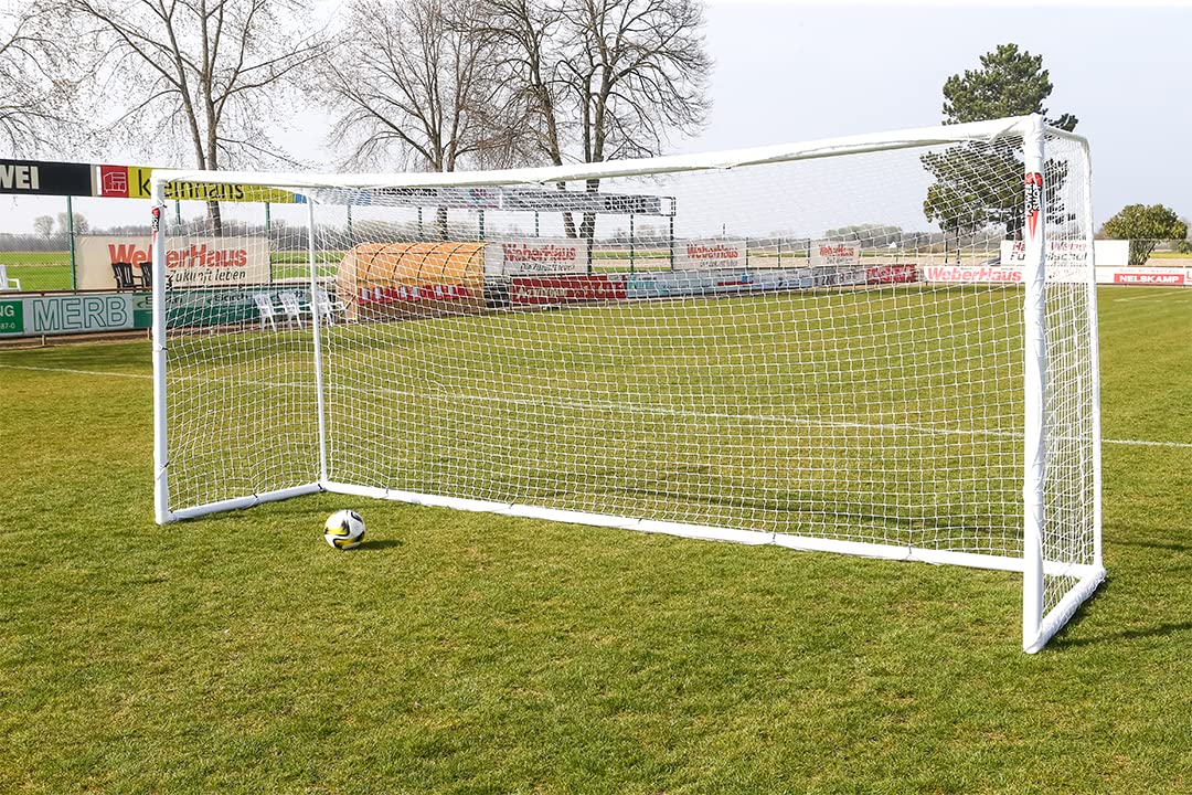 Portería de fútbol POWERSHOT ® Pro 5 x 2m PVC y Anti-UV. 2 AÑOS de garantía en la Estructura! Opciones