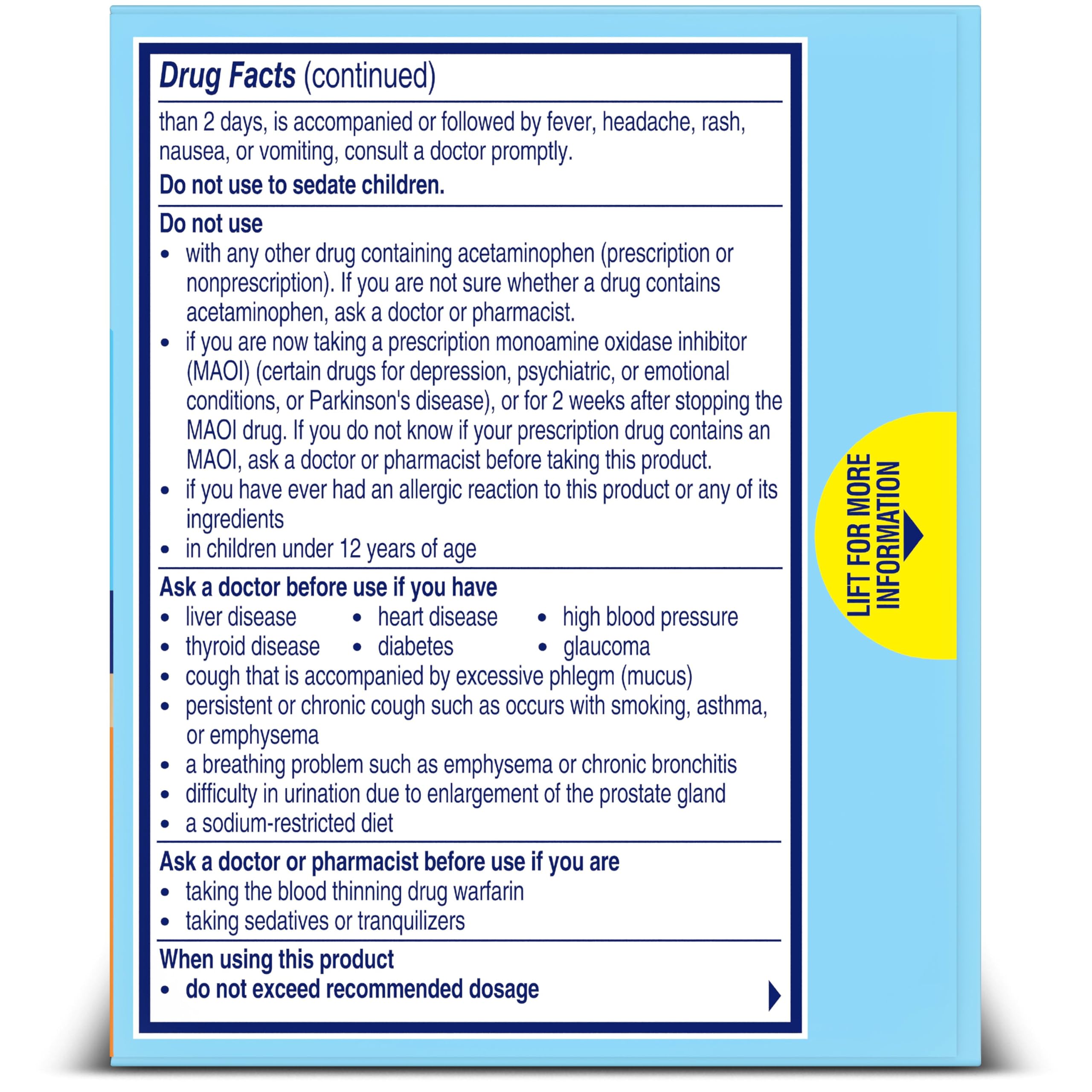 Alka-Seltzer Cold, Cold & Flu + Congestion Severe Fast Dissolve Tablets, Flu Medicine, Multi-Symptom Relief, Body Aches and Pains, Fever Reducer, Congestion Relief, Citrus Flavor, 24 Count — Amazon image 9