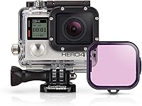 Vista 5 de GoPro Filtro de buceo para carcasa de buceo (Magenta) (accesorio oficial de GoPro )