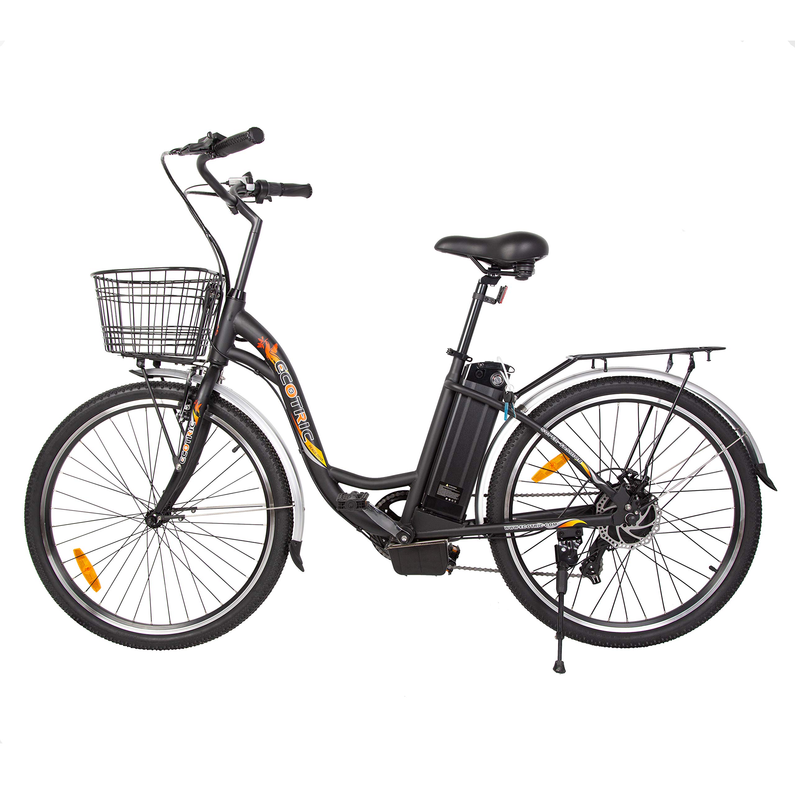 Buy ECOTRIC Electric Bike for Adults 26" Ebike 350W Motro Adult Cruiser