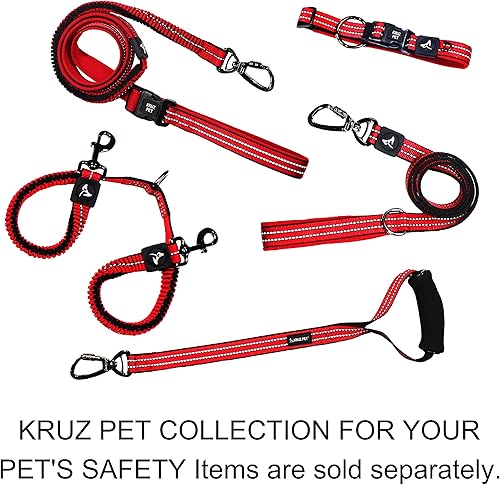 Miniatura 5 de Kruz PET KZV006-03M Collar de perro reflectante para perros pequeños, medianos y grandes