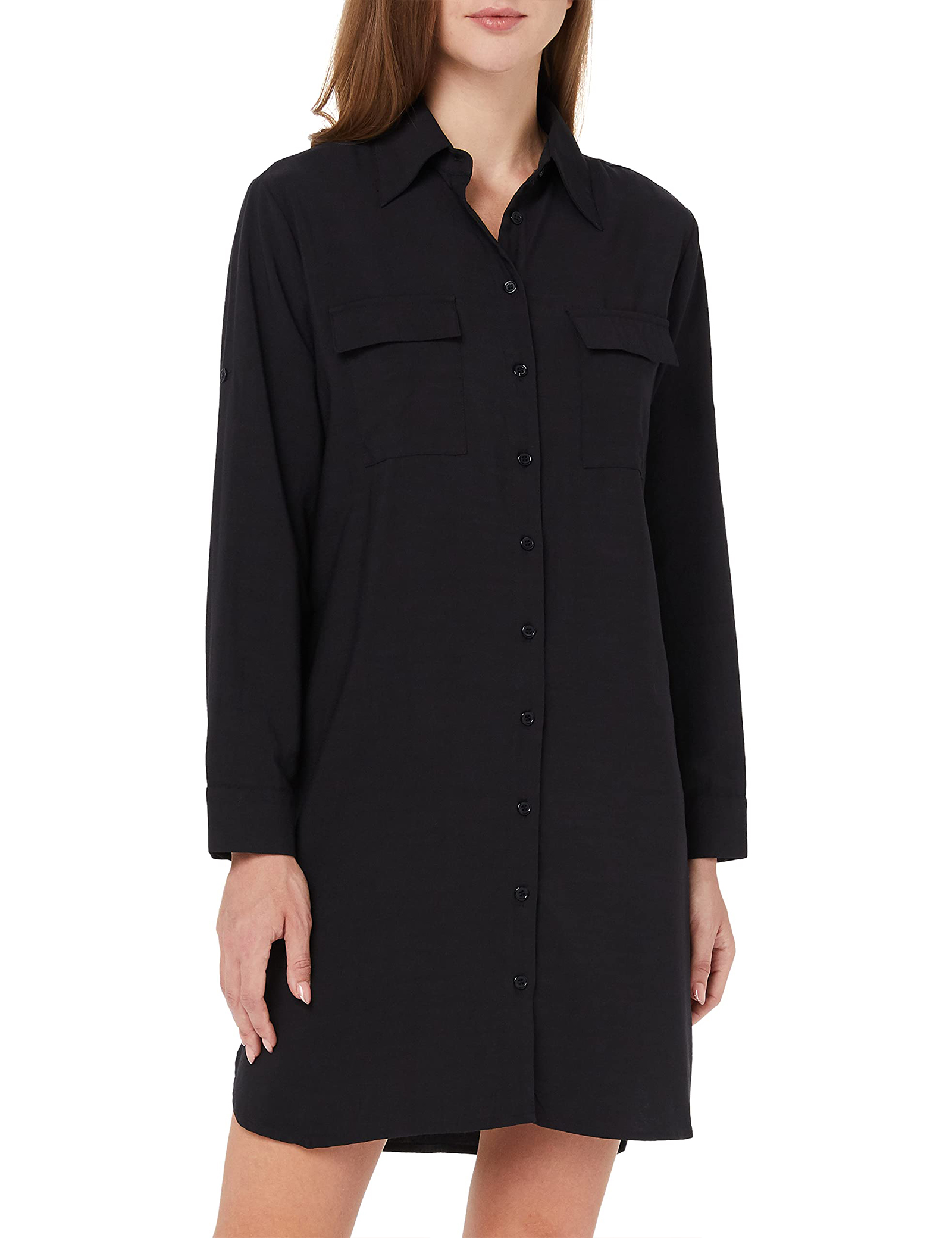 Women's Casual Oversized Button Down Shirt Dress Long Sleeve Blouse Tops at  Amazon Women's Clothing store