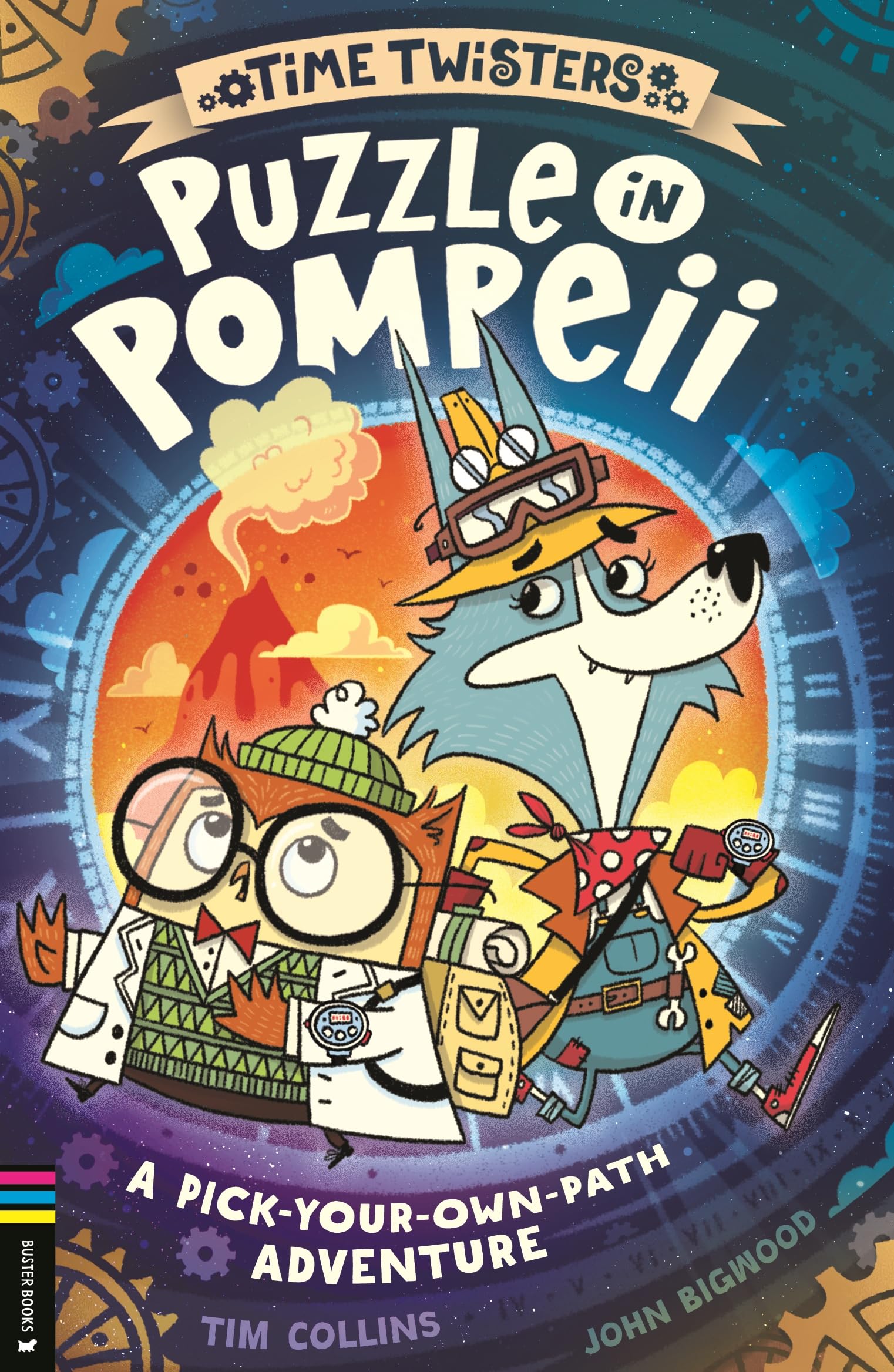 Puzzle in Pompeii: A Pick-Your-Own-Path Adventure (Time Twisters)
