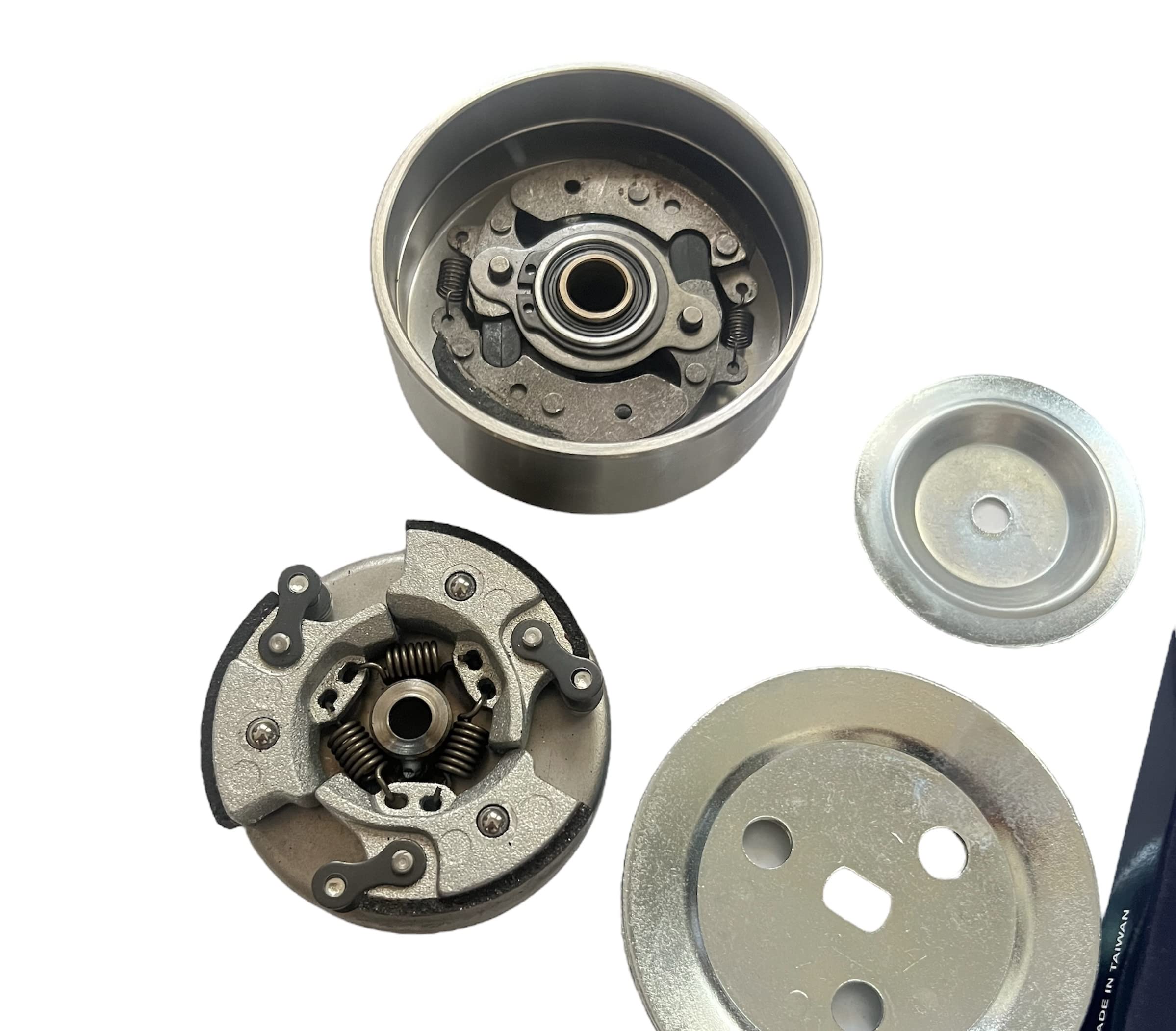 Kit Trasmissione Completa di Frizione Cinghia Puleggia 90 mm per Ciclomotore Ciao C7 Px