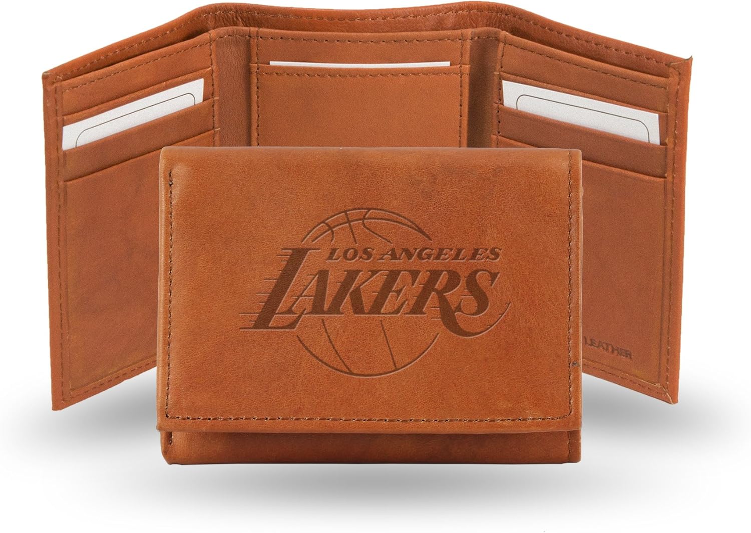 Rico Industries Embossed Leather Trifold Wallet