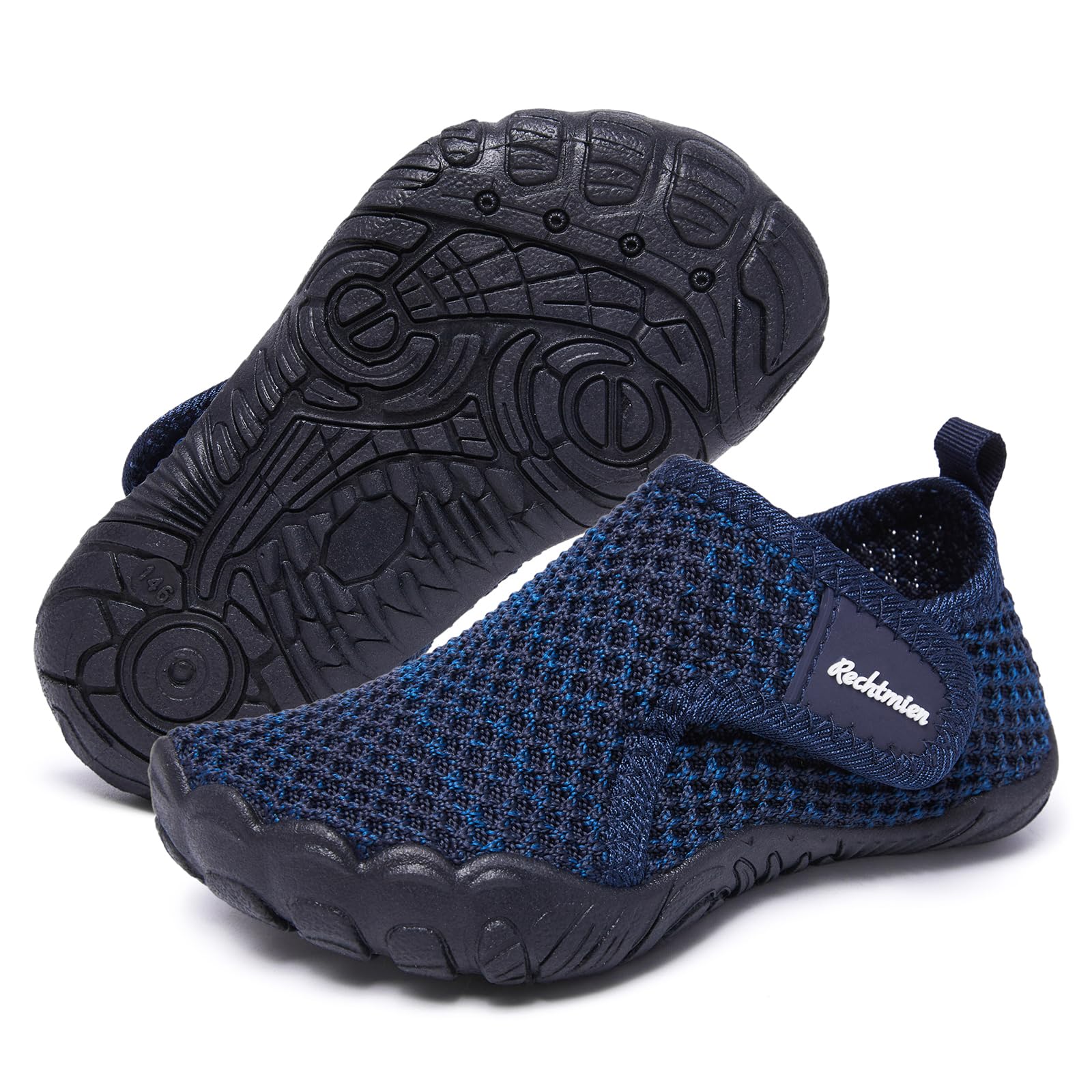 Rechtmien Boy's Baby Toddler Water Shoes Girl's Quick Dry Beach Swim Shoes Cute Non-Slip Aqua Shoes(Baby/Toddler/Little Kid)