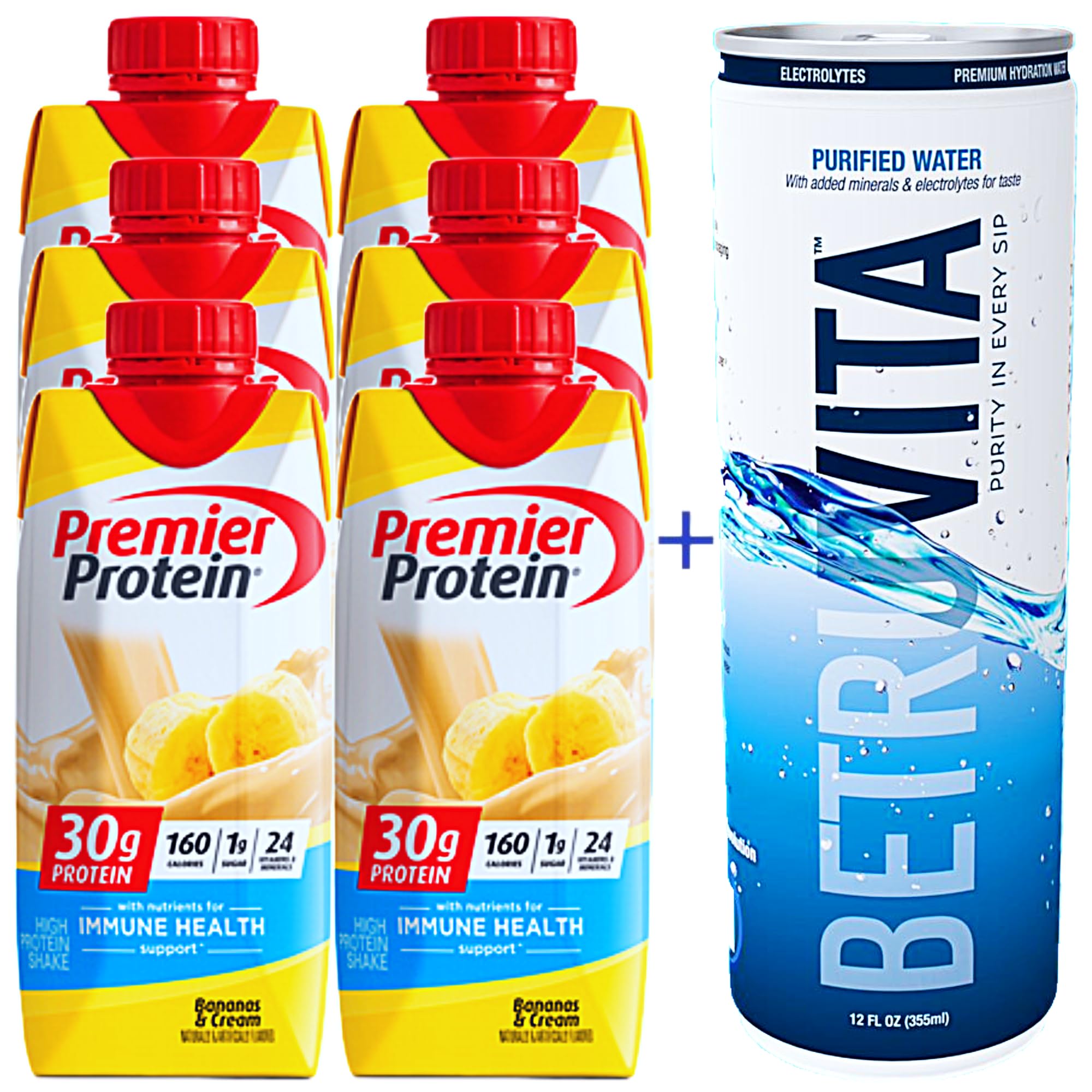 Snapklik.com : Protein Shake Our Premier Bananas And Cream Flavor Has ...